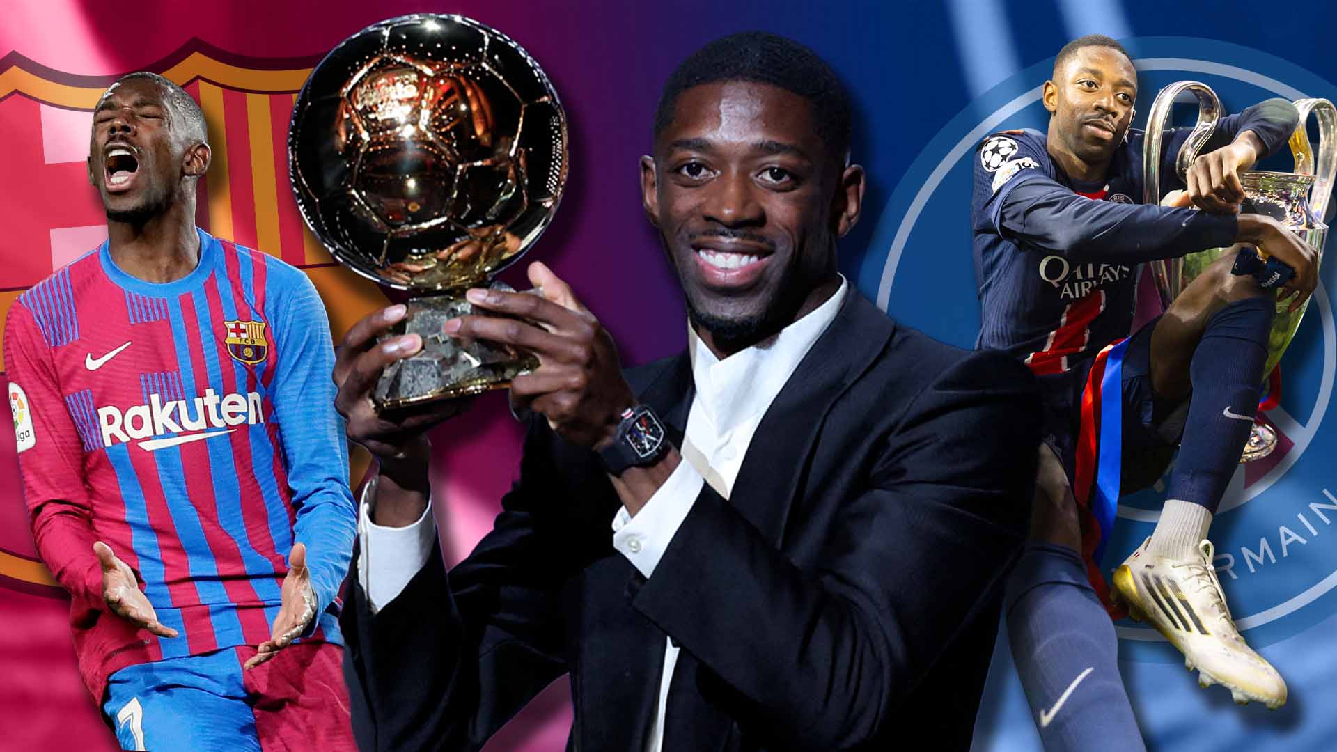 Rise, fall and rise again of Ousmane Dembele, from Barcelona flop who didn't know his strong foot to Ballon d'Or winner