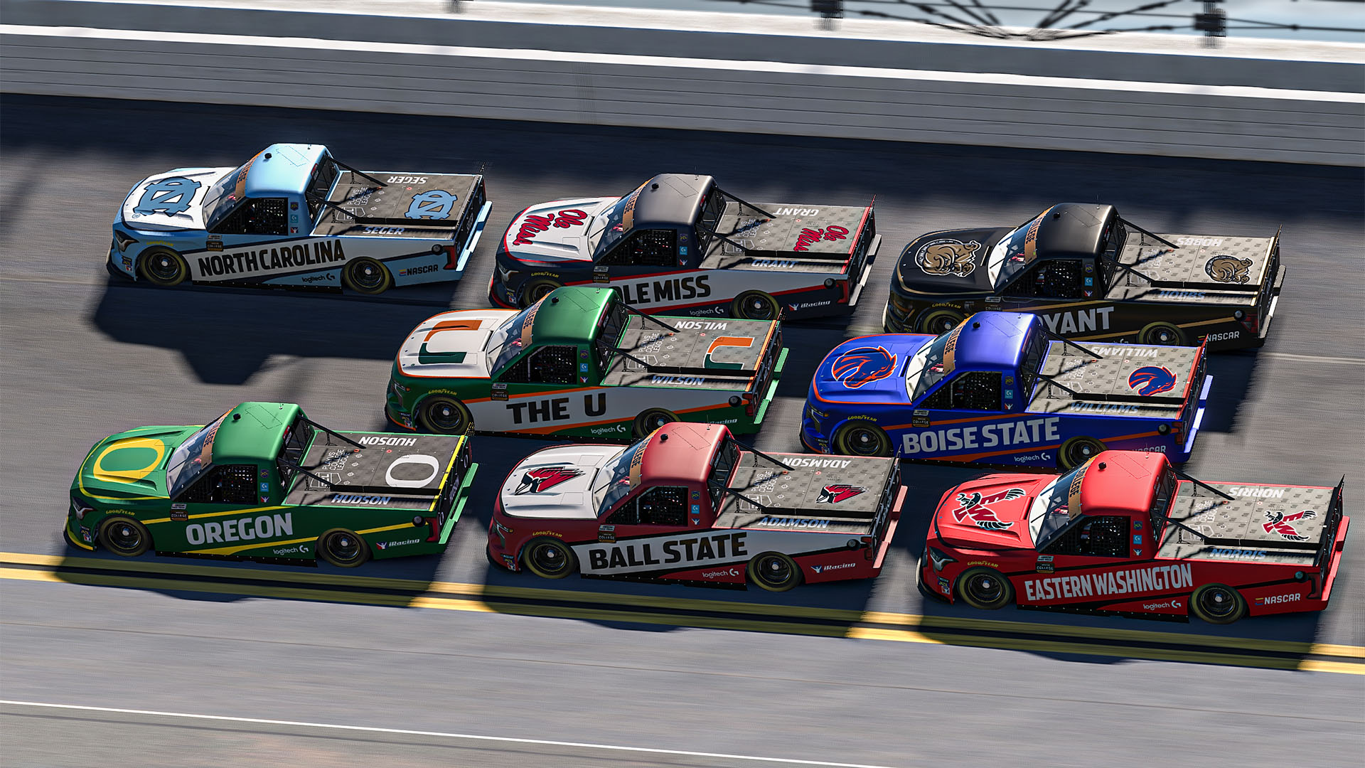 2025 26 ENASCAR College IRacing Series Schedule Announced.com. IRacing.com Motorsport Simulations