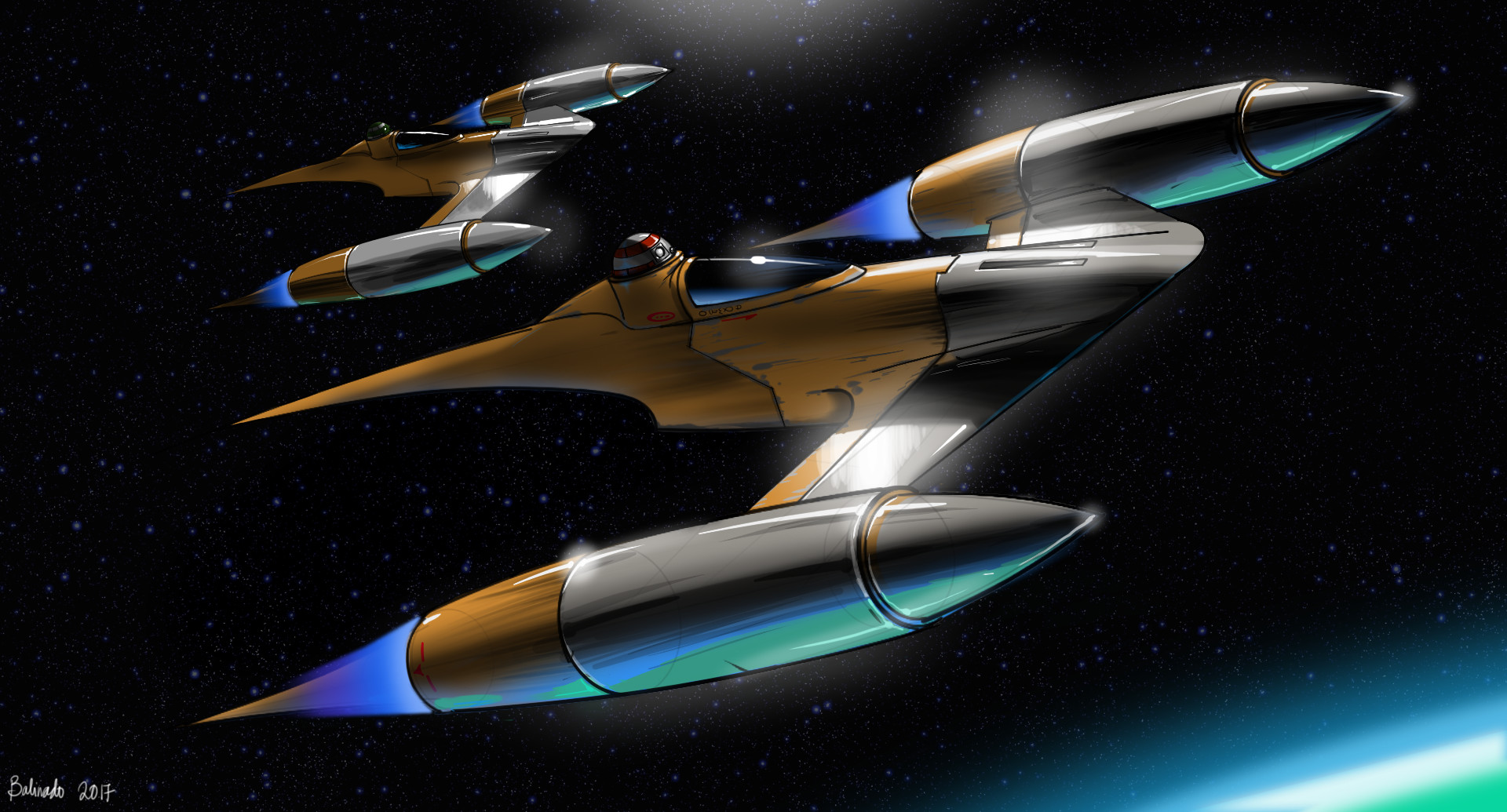 Roberto P.S. Balinado Naboo Starfighter (another submission)