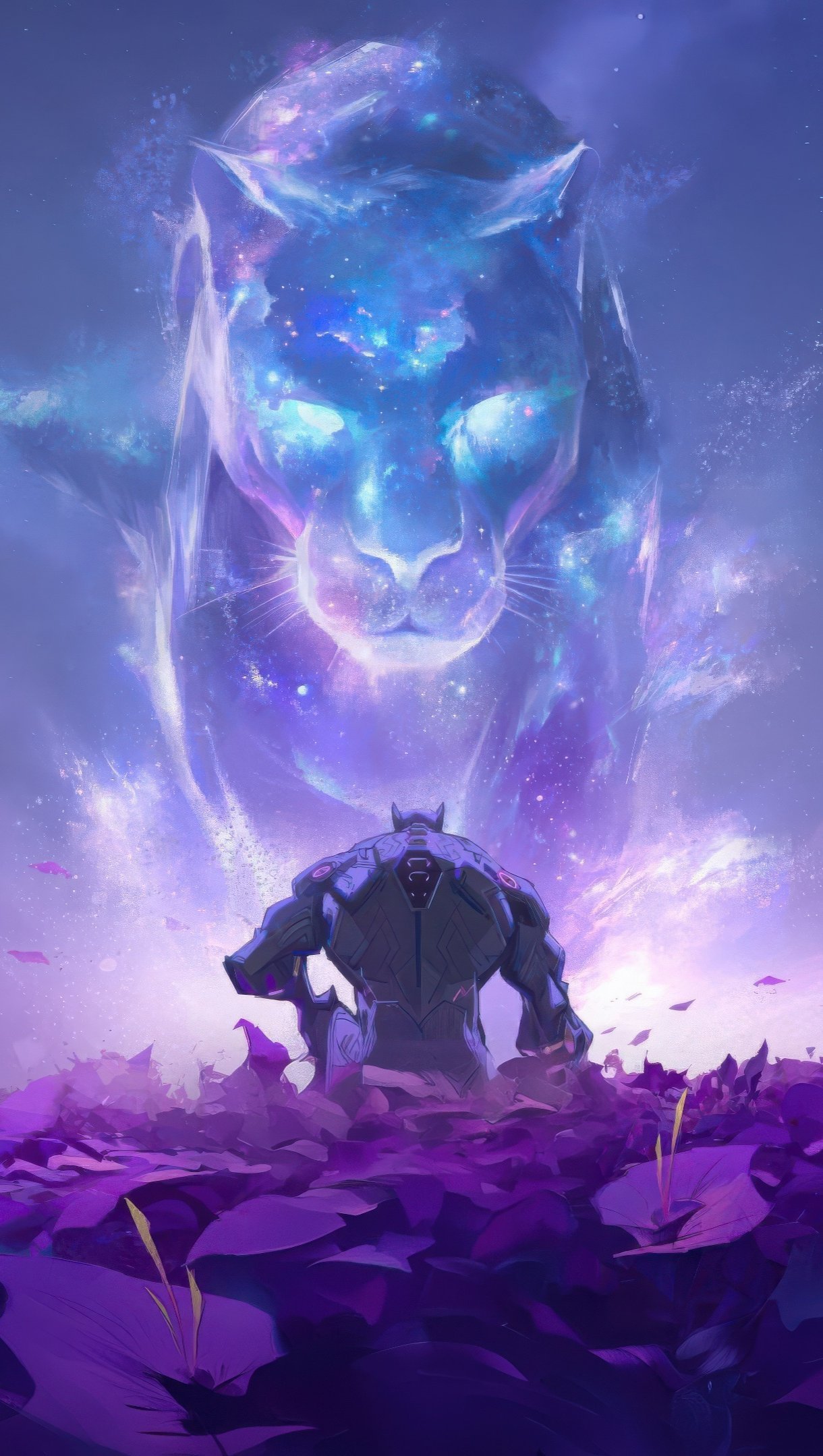 Black Panther in Marvel Rivals Wallpaper 4k for iPhone and Mobile Phone