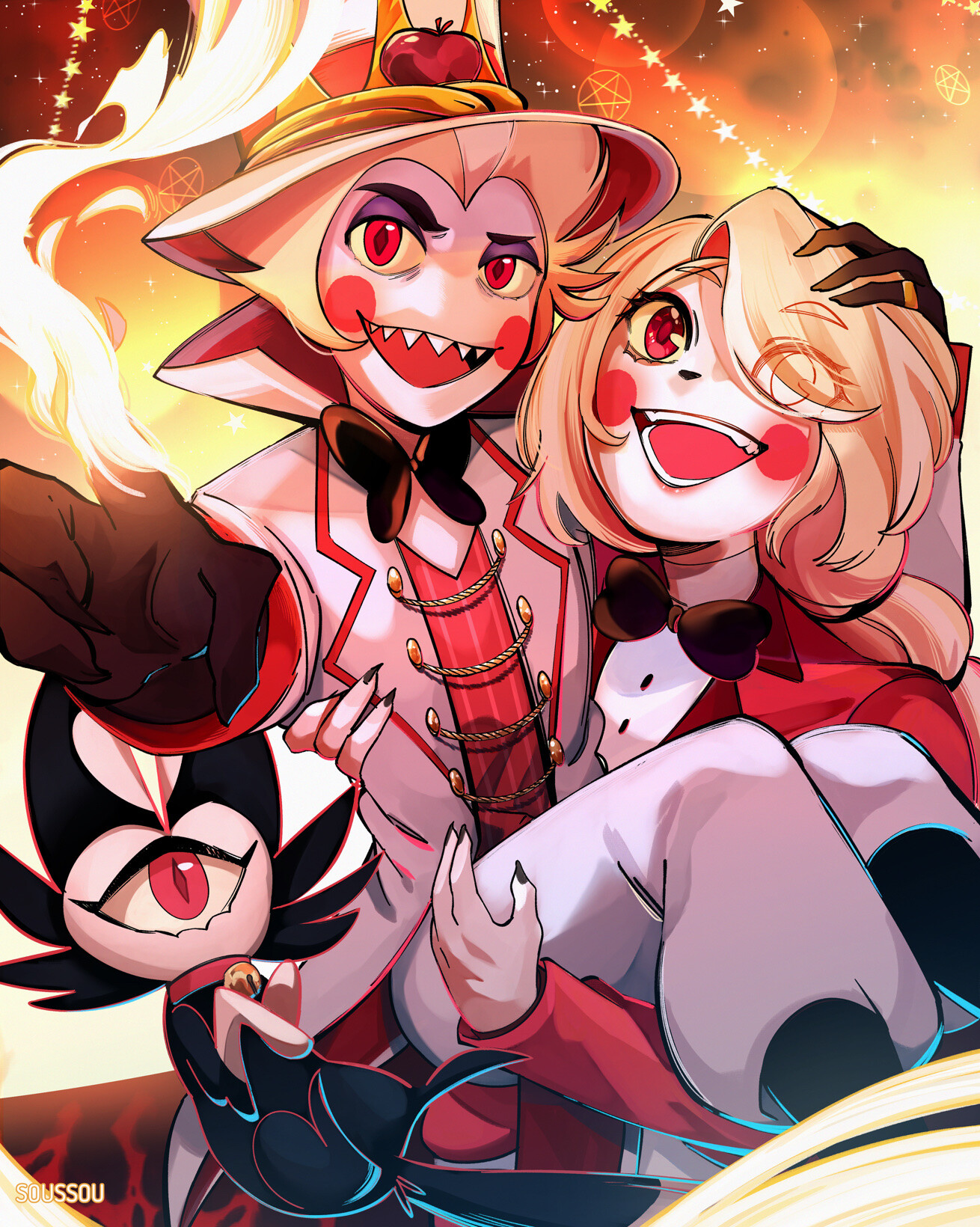 Hazbin Hôtel, Lucifer and Charlie