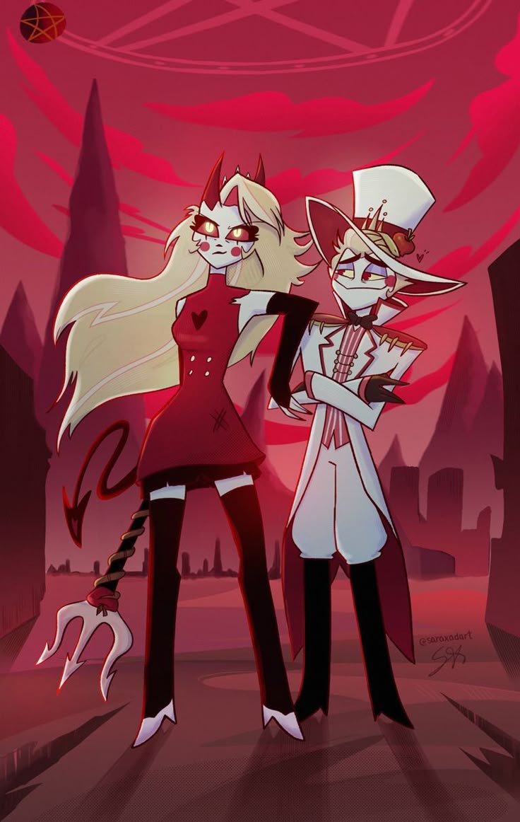 Hazbin hotel & Lucifer