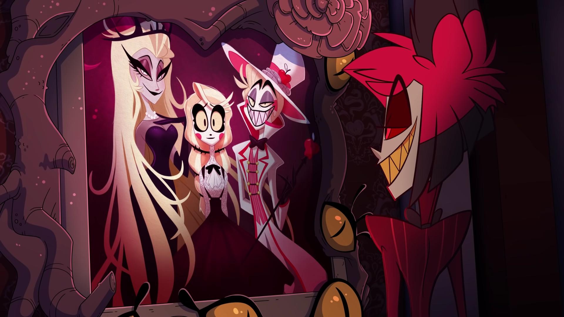 Hazbin Hotel Characters HD Wallpaper and Alastor Desktop Background