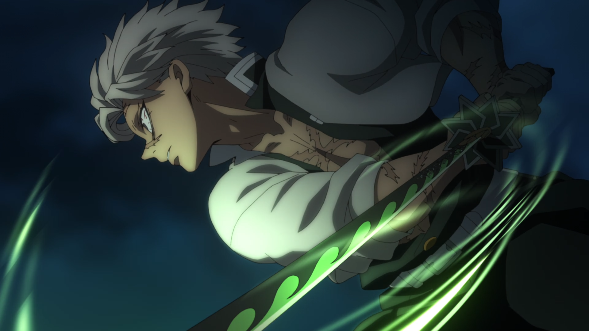 Download Demon Slayer: Kimetsu No Yaiba Anime Sanemi Shinazugawa HD Wallpaper