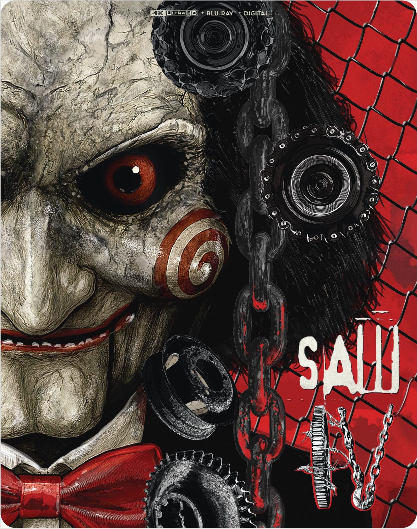 Saw IV 4K Blu Ray (Amazon Exclusive SteelBook)