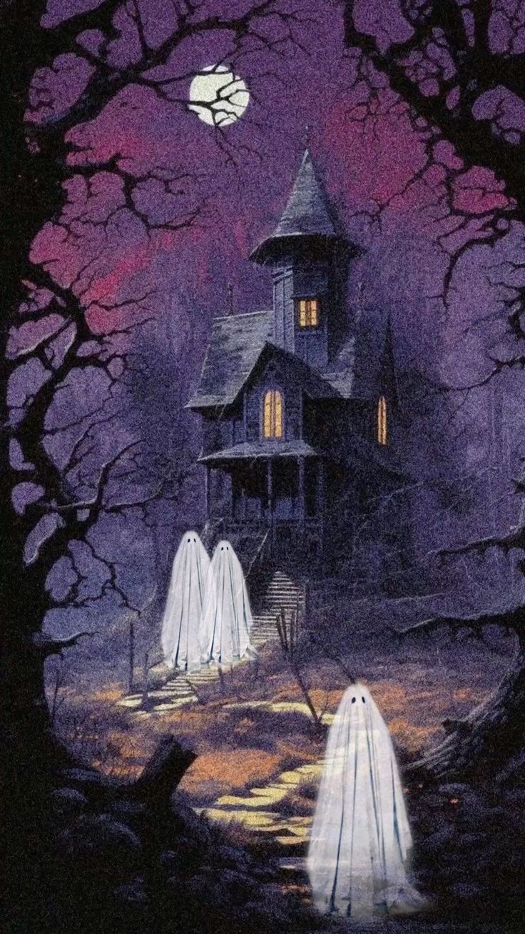 Пин от пользователя Polly Miller на доске Halloween. Живописные пейзажи, Фоновые рисунки, Таинственные места