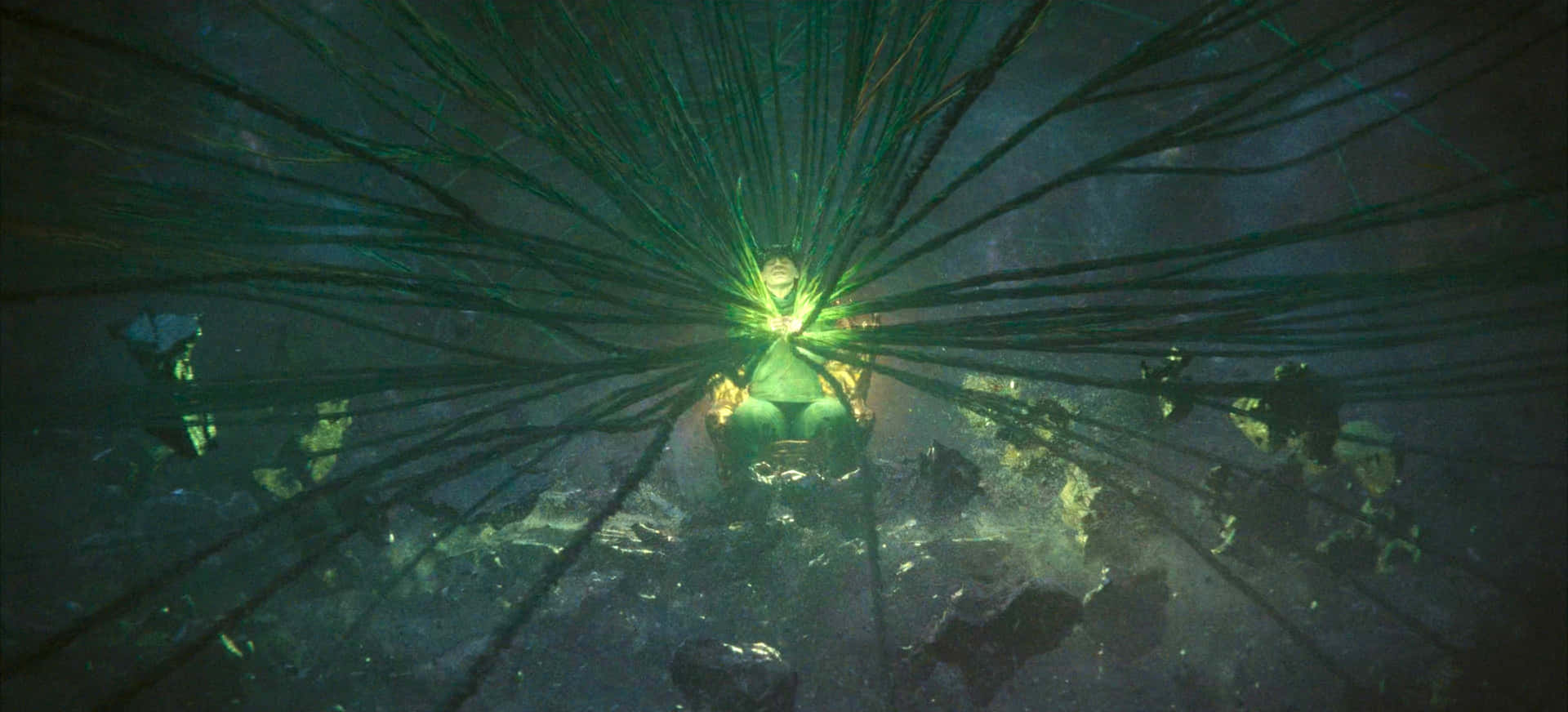 Download Loki Season2 Green Mystical Energy Wallpaper