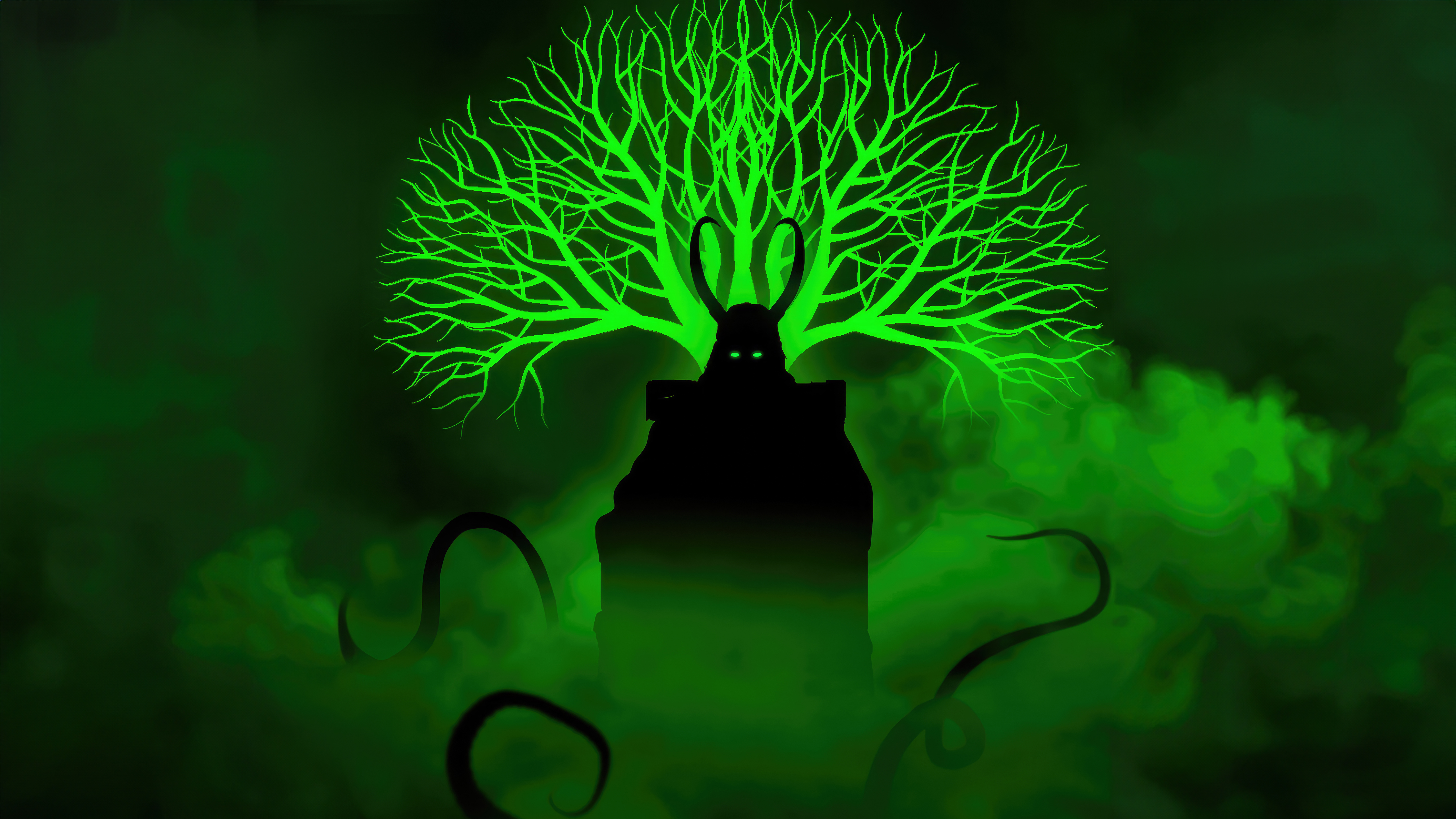 Loki Season 2 Minimalist Wallpaper, HD Tv Shows Wallpaper, 4k Wallpaper Image, Background, Photos and Picture