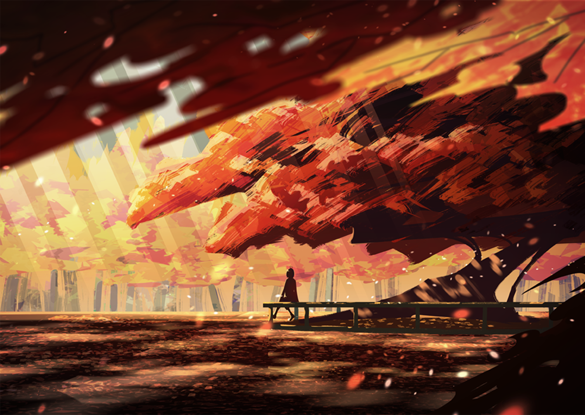 Autumn Serenity HD Wallpaper by 染谷 真衣