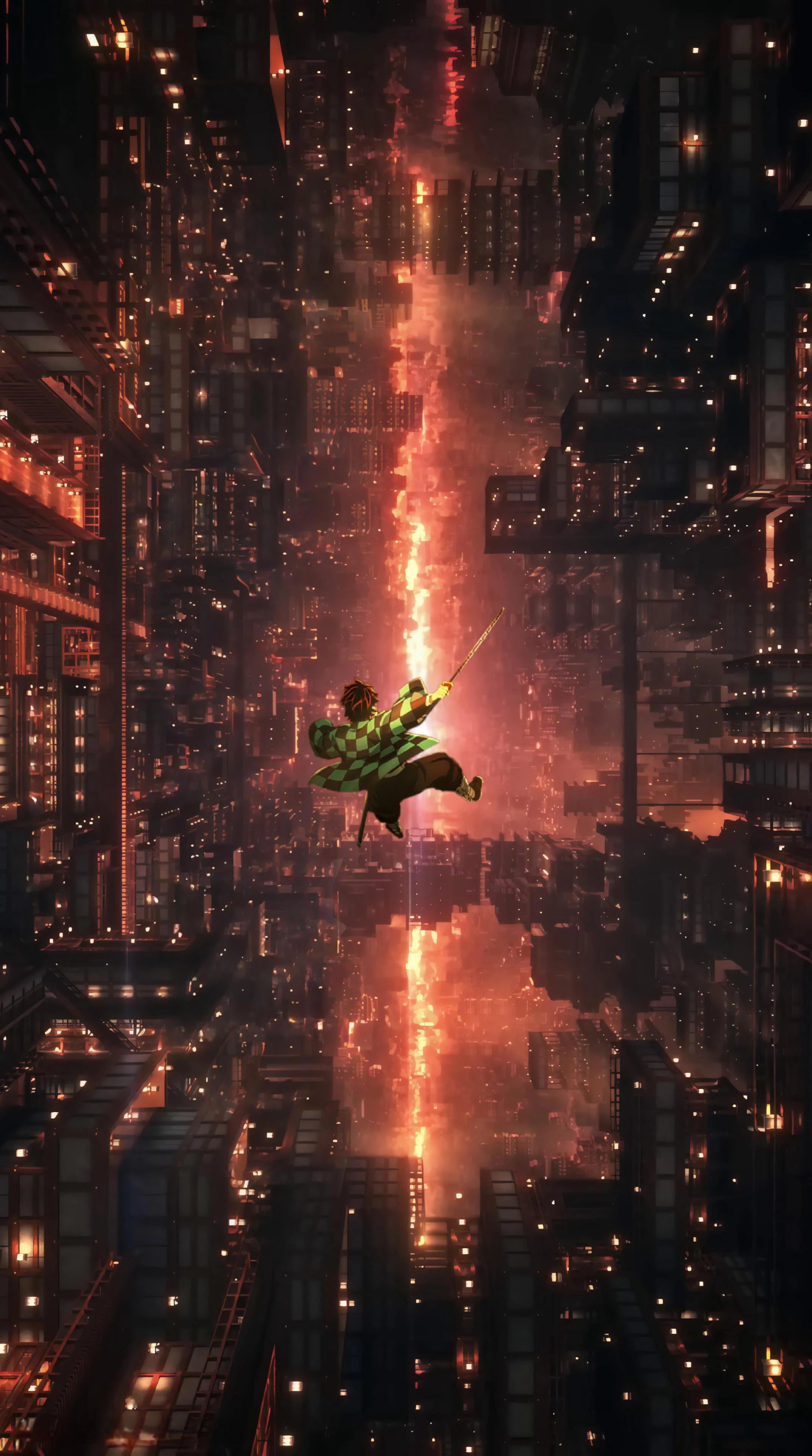 Kimetsu no Yaiba:Demon Slayer Infinity castle wallpaper