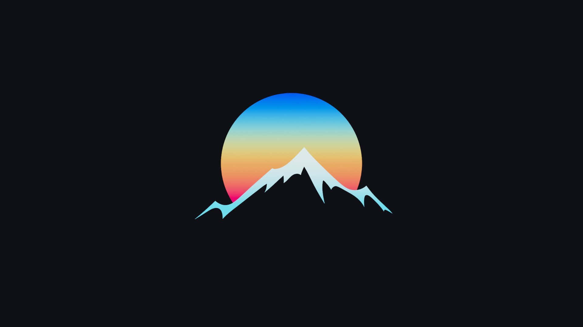 Download A Gradient Circle Wallpaper