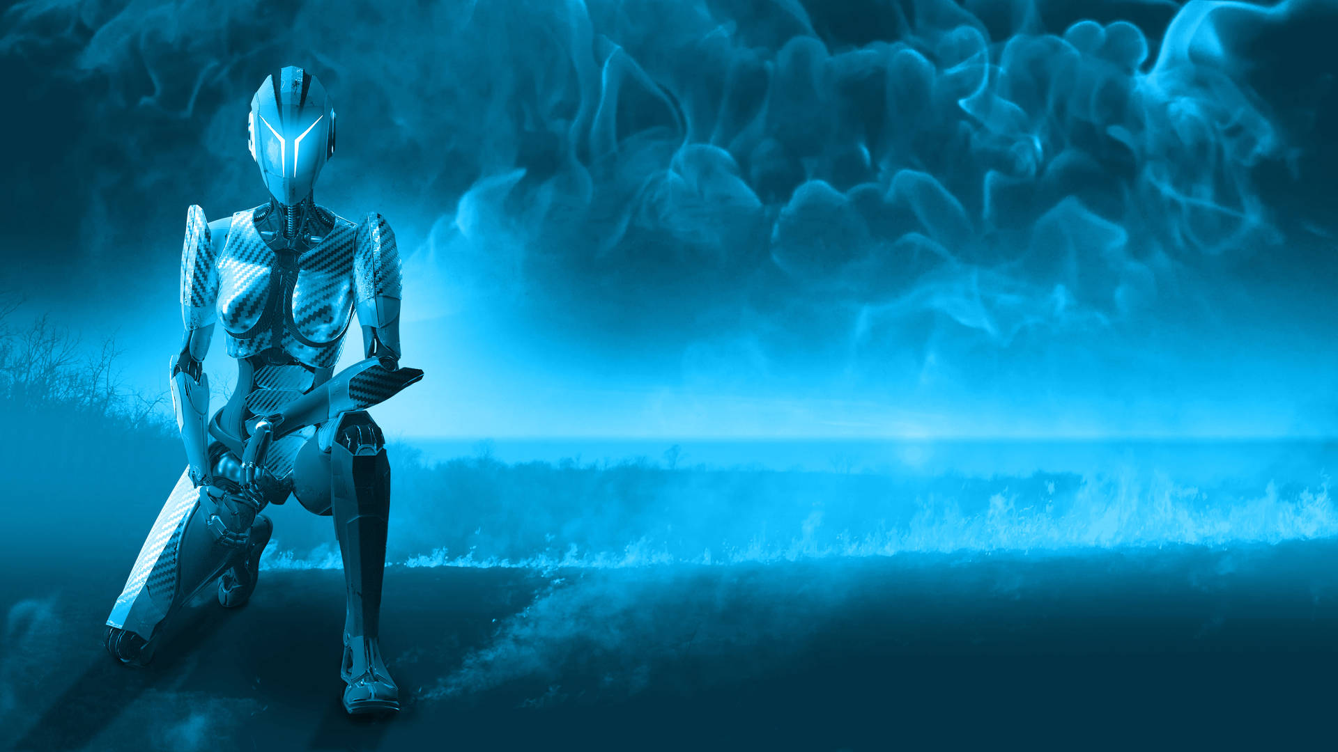 Download 3D 4k Robot Wallpaper