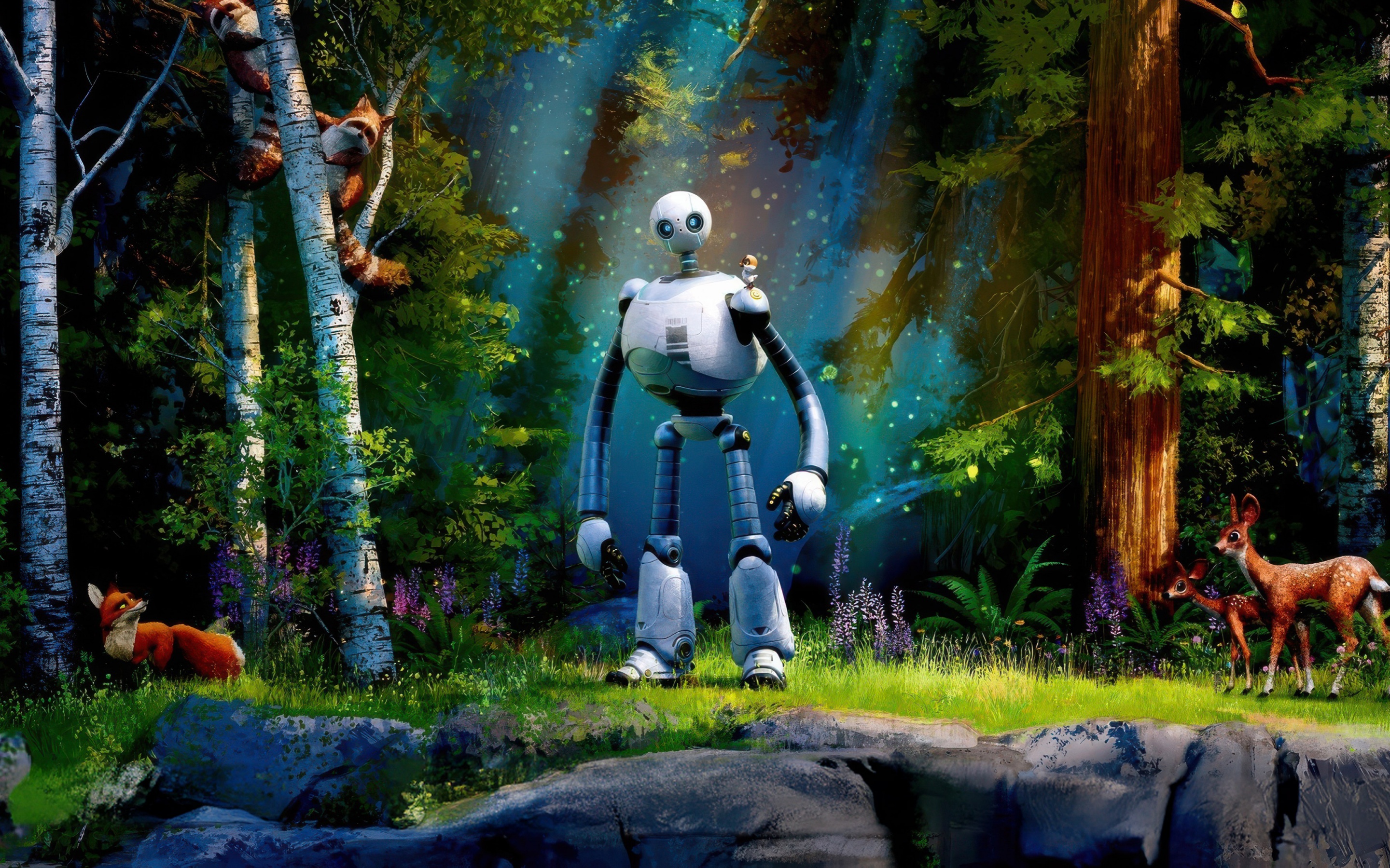 The Wild Robot Wallpaper 4K, Poster, Animation movies