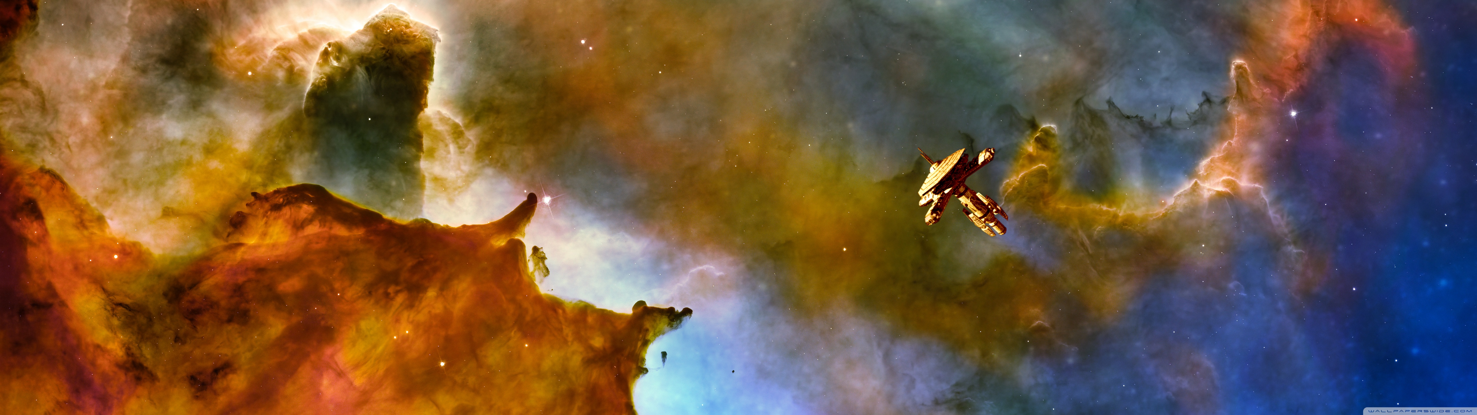 Space 4K UHD Wallpaper for UltraHD Desktop and TV and Triple, Smartphone and Tablet Devices