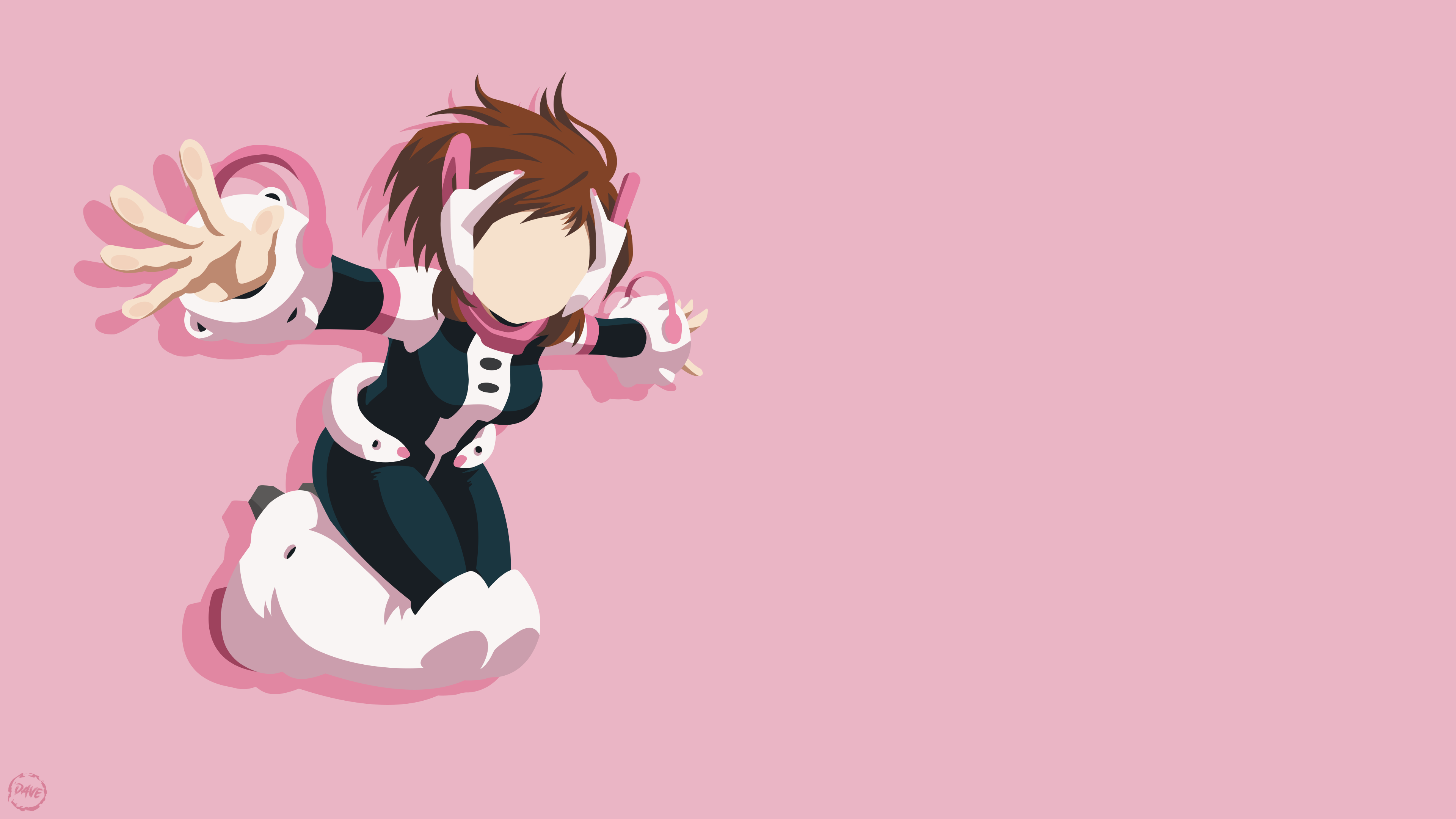 Ochaco Uraraka Wallpaper 4K, Uravity, My Hero Academia