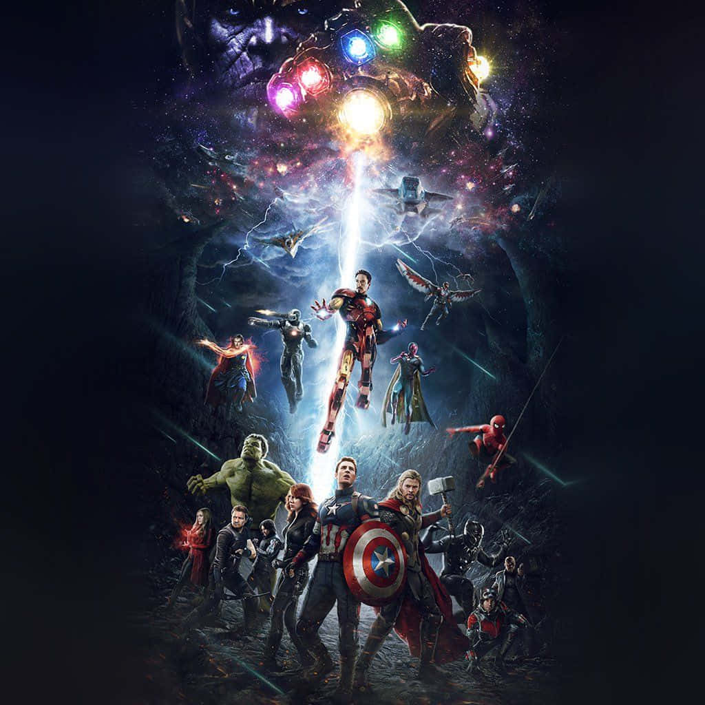 Download Marvel iPad Avengers With Infinity Stones Wallpaper