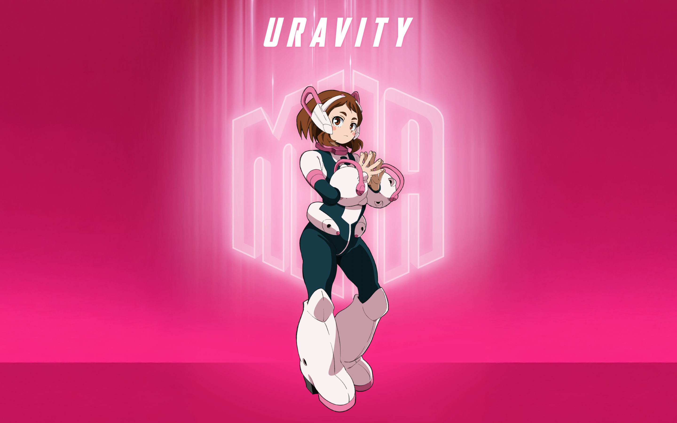 Ochaco Uraraka (Uravity) Wallpaper 4K, My Hero Academia