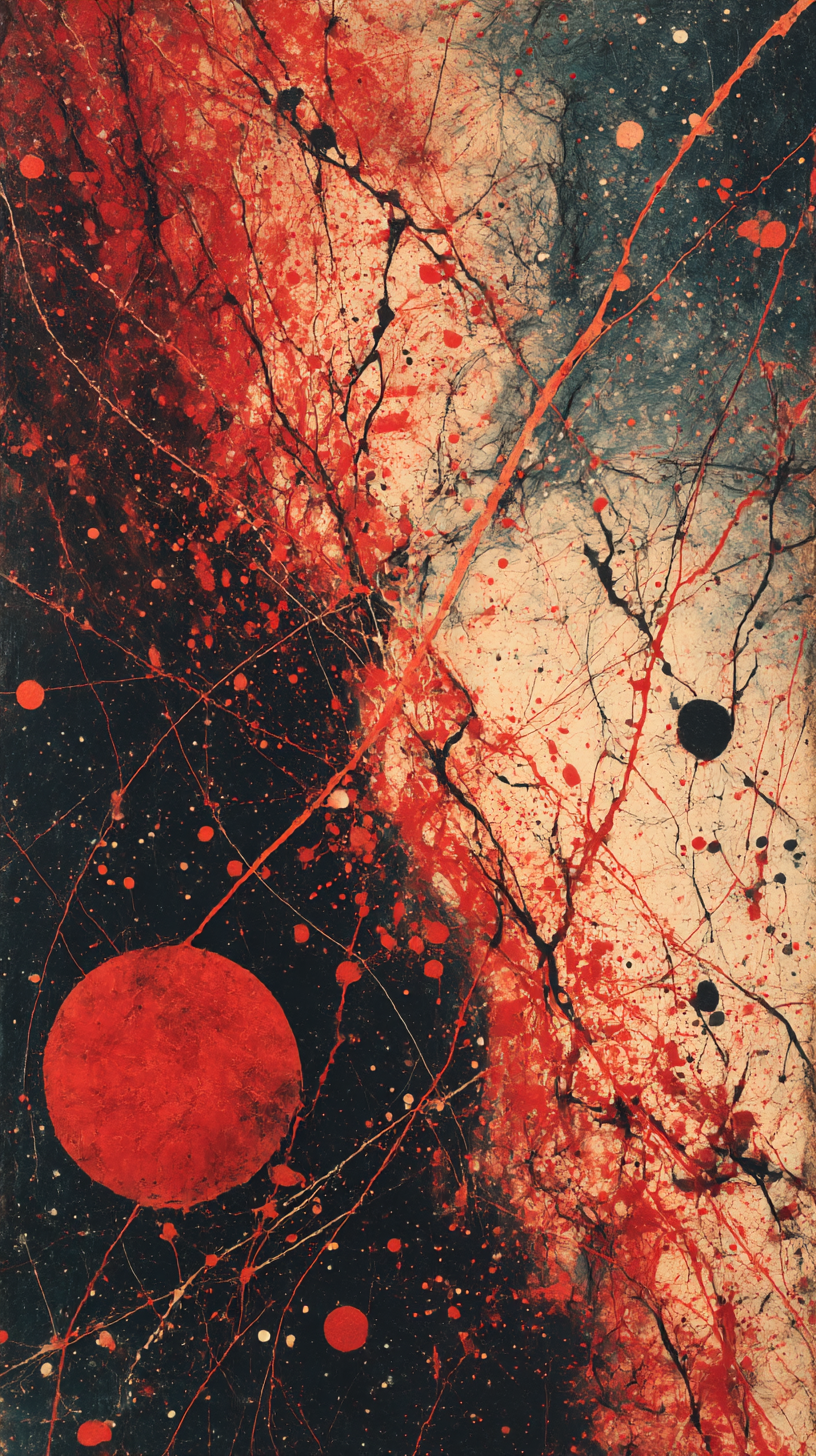 Free Pollock iPhone Background