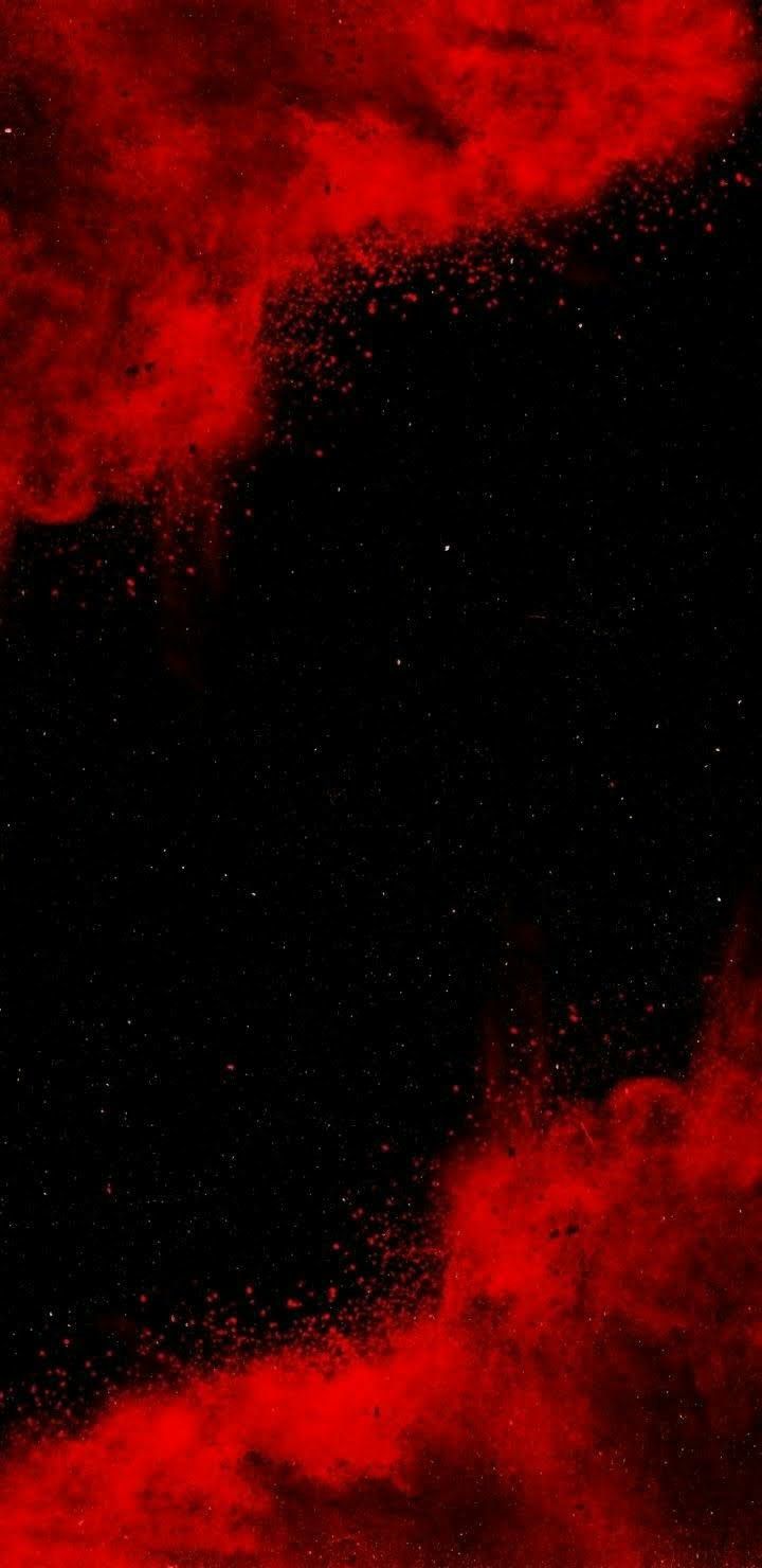 Abstract Red and Black Wallpaper