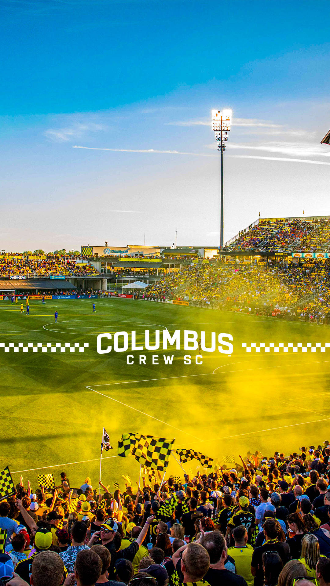 Download The Columbus Crew Are Playing At The Historic Crew Stadium Wallpaper