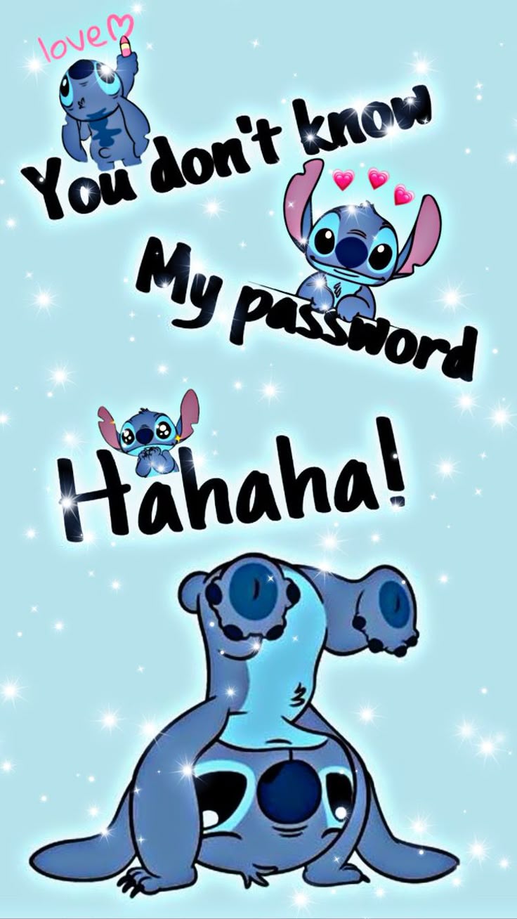 Stitch, wallpaper