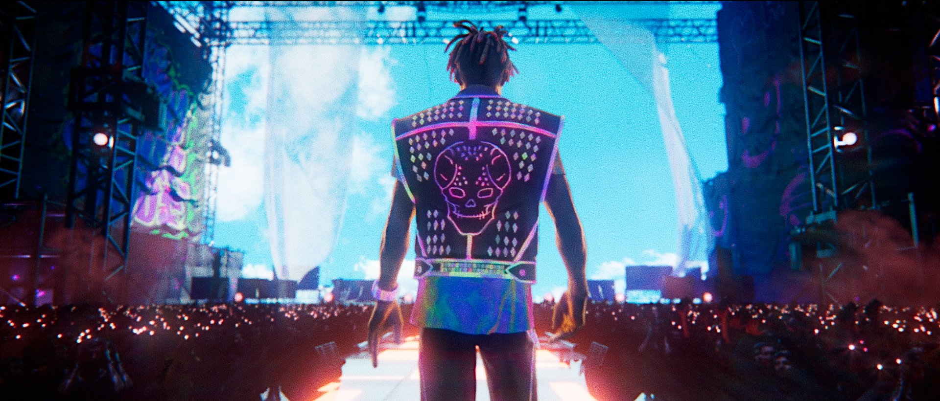 Laura wallpaper of the Juice WRLD Out Your Pockets music video