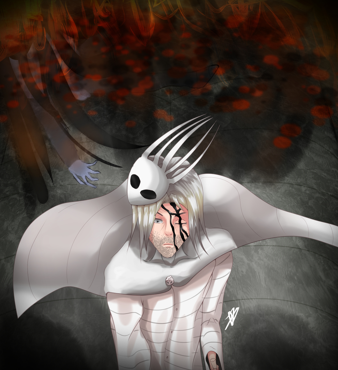 SayuHatto King. Hollow Knight #fanart #fictional_character #HollowKnight #digitalart #hollowknightfanart #paleking