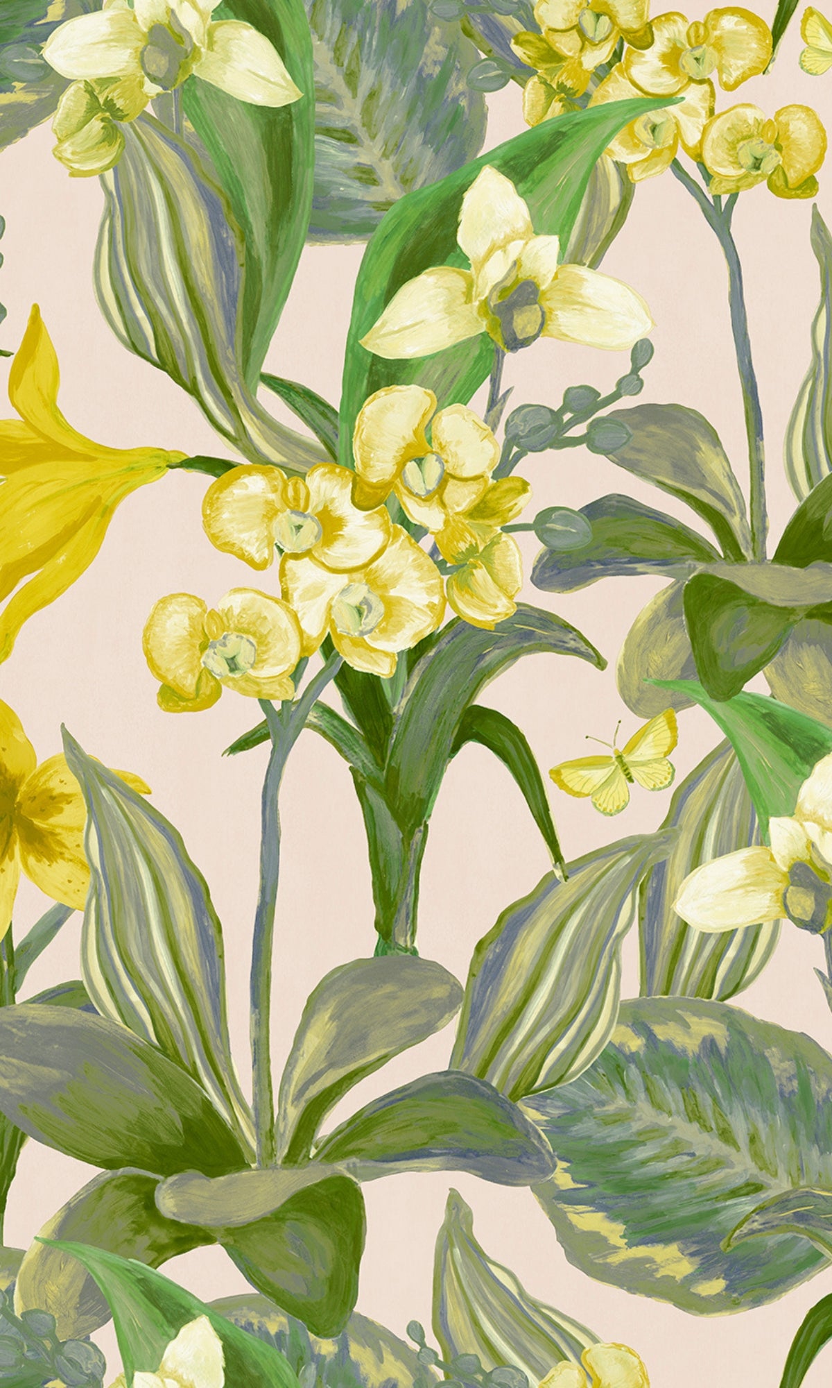 Wallpaper Marianne Yellow Hues