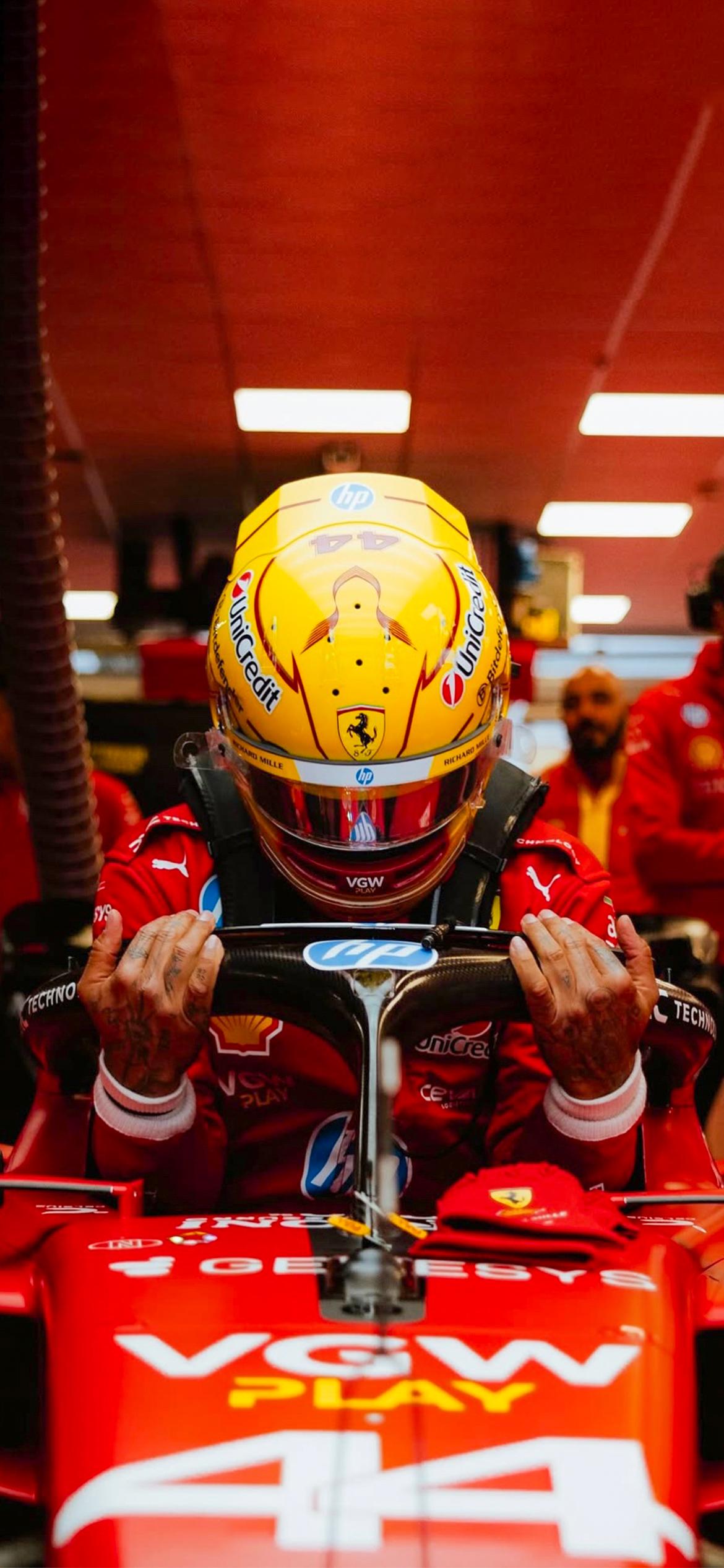 Lewis Hamilton Ferrari