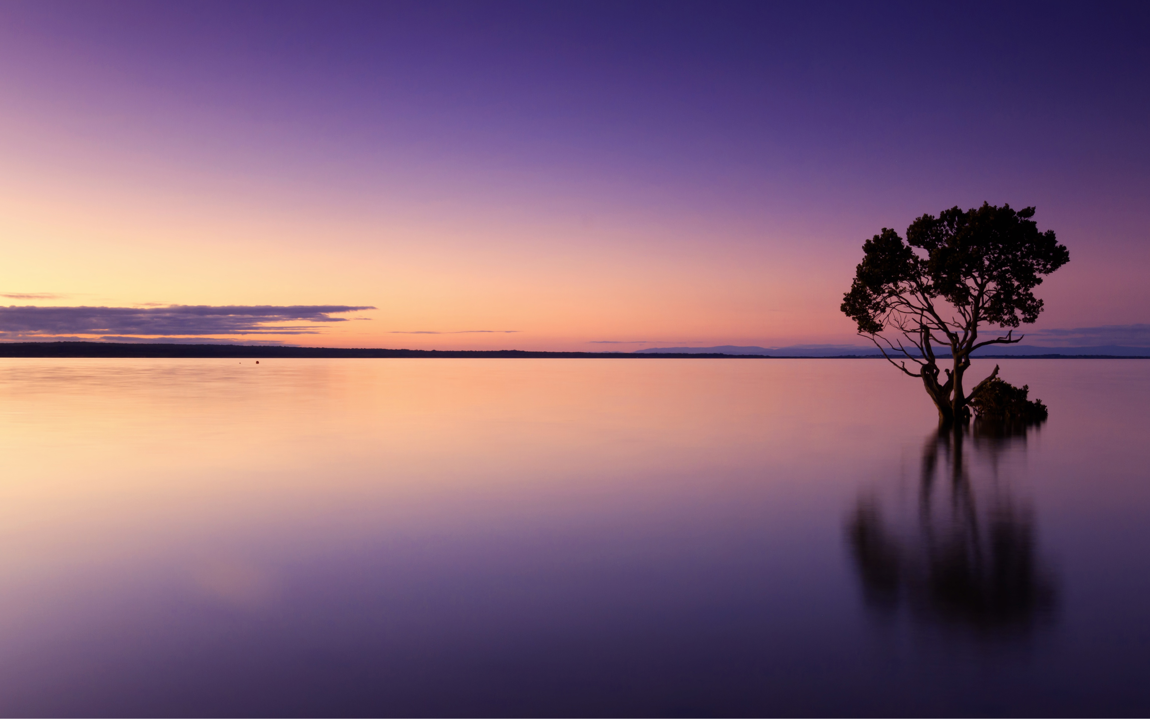 Calm Sunset 4K Wallpaper