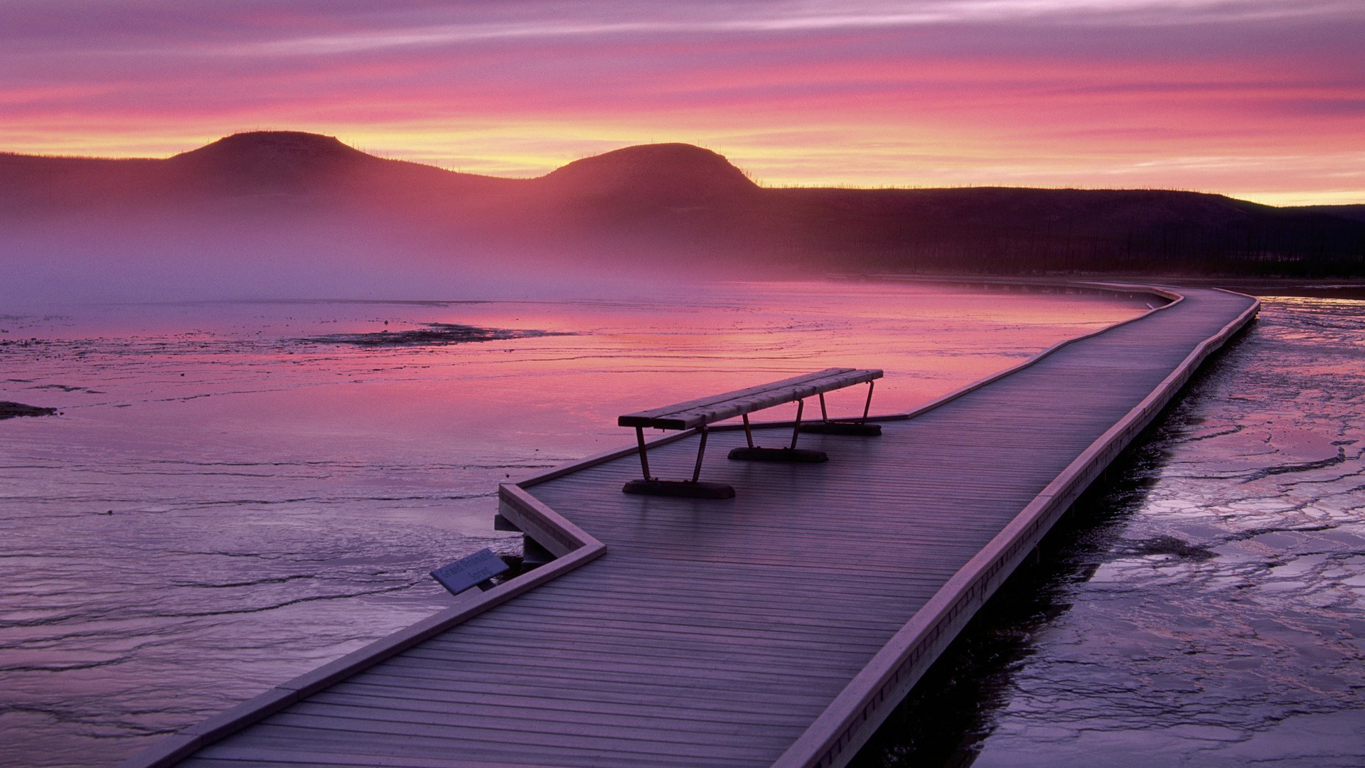 Free Image, relax, horizon, sunrise, dawn, calm, sunset, afterglow, loch, dusk, atmosphere, evening, sea, cloud, red sky at morning, dock, lake, pier, ocean, water, fixed link, reservoir, computer wallpaper 1920x1080