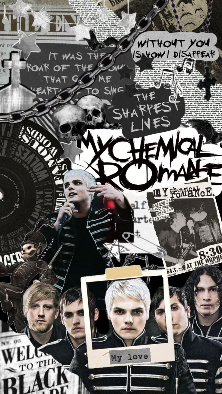 Emo wallpaper, I love mcr, My chemical romance