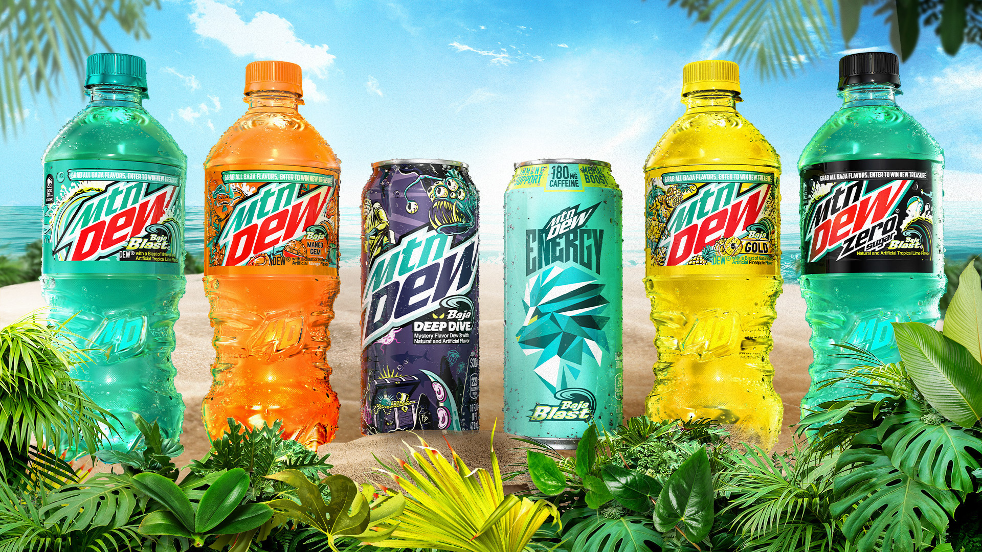 Mountain Dew Baja Blast back in stores