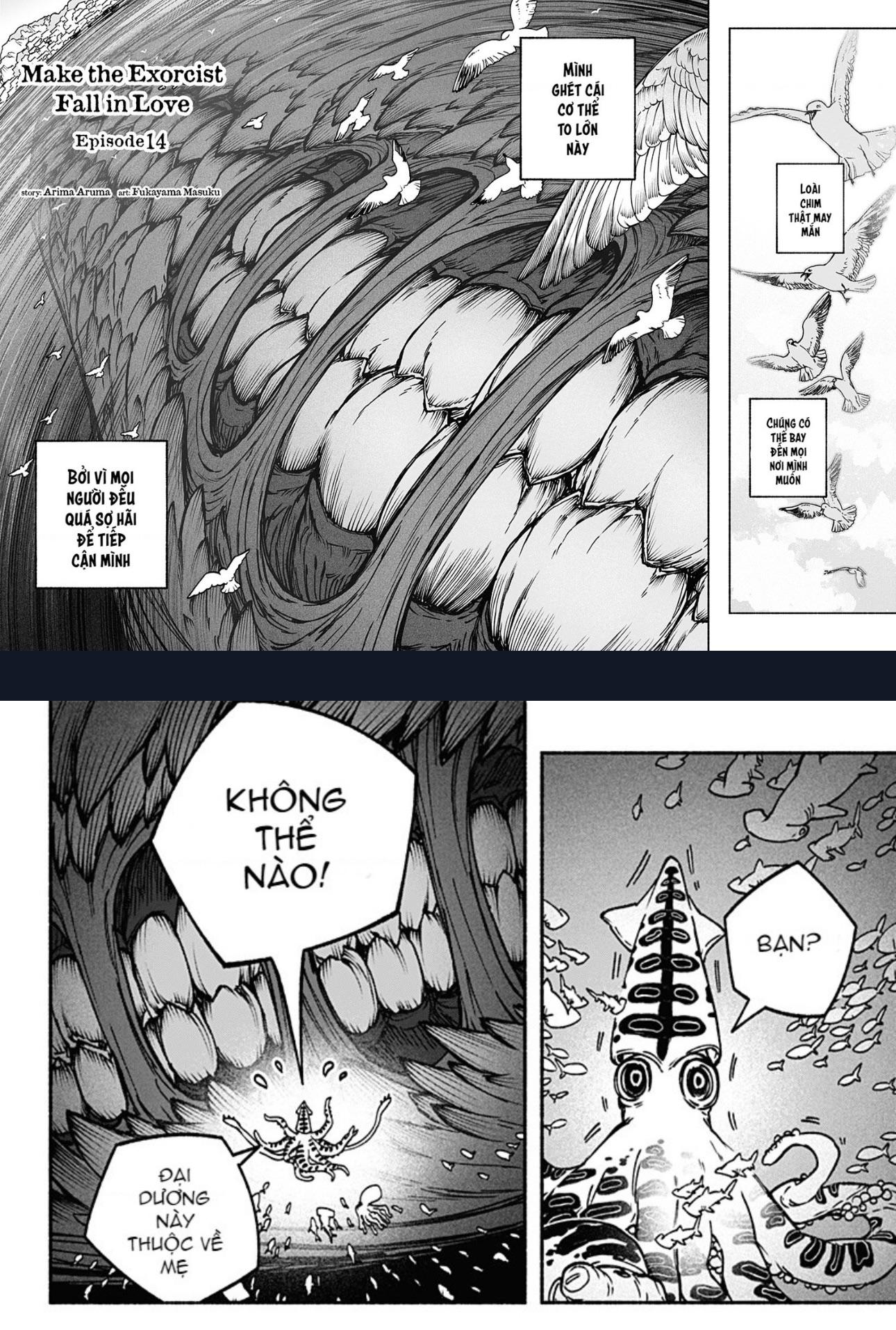 Bear with me in this post) Leviathan from Make the Exorcist fall in love