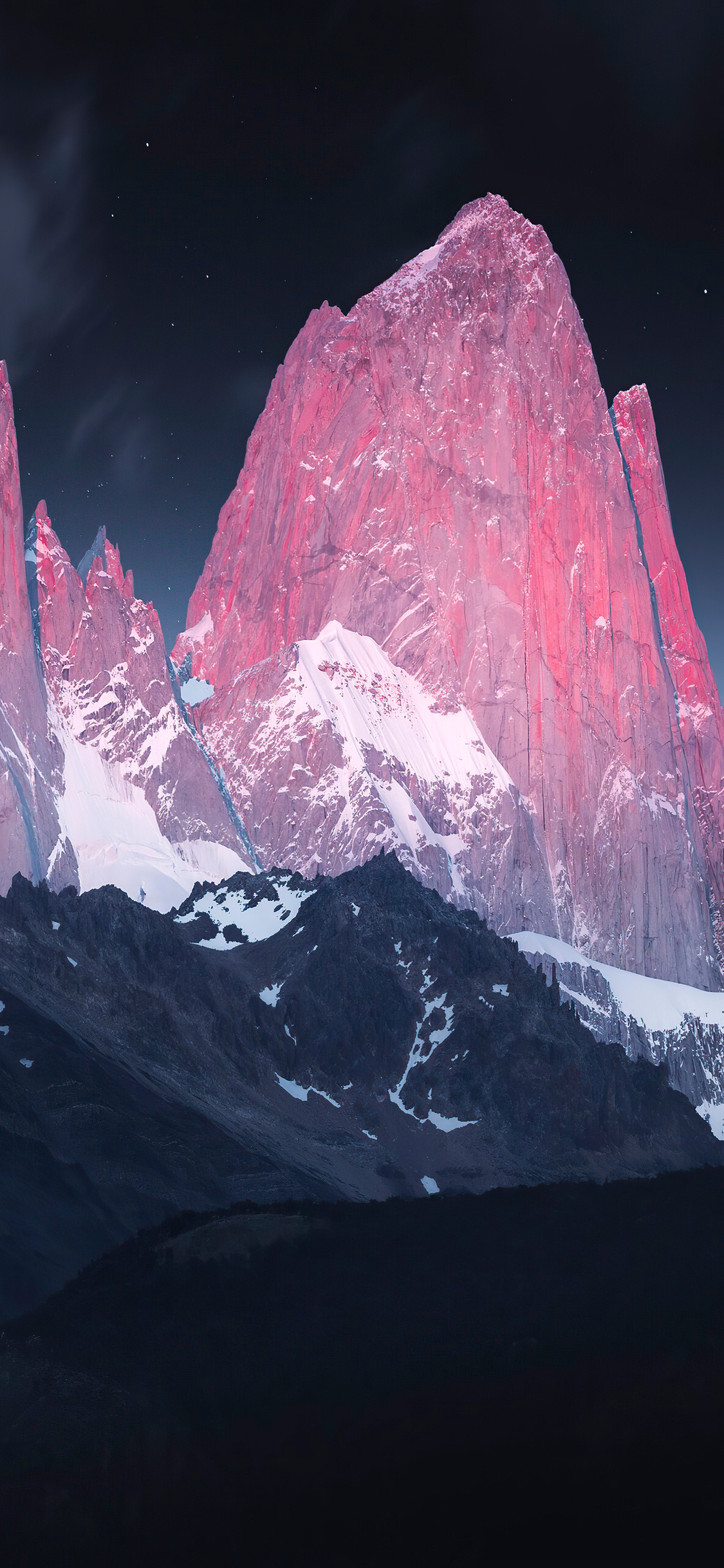 Glowing Peaks Of Patagonia iPhone XS, iPhone 10, iPhone X , HD 4k Wallpaper, Image, Background, Photos and Picture