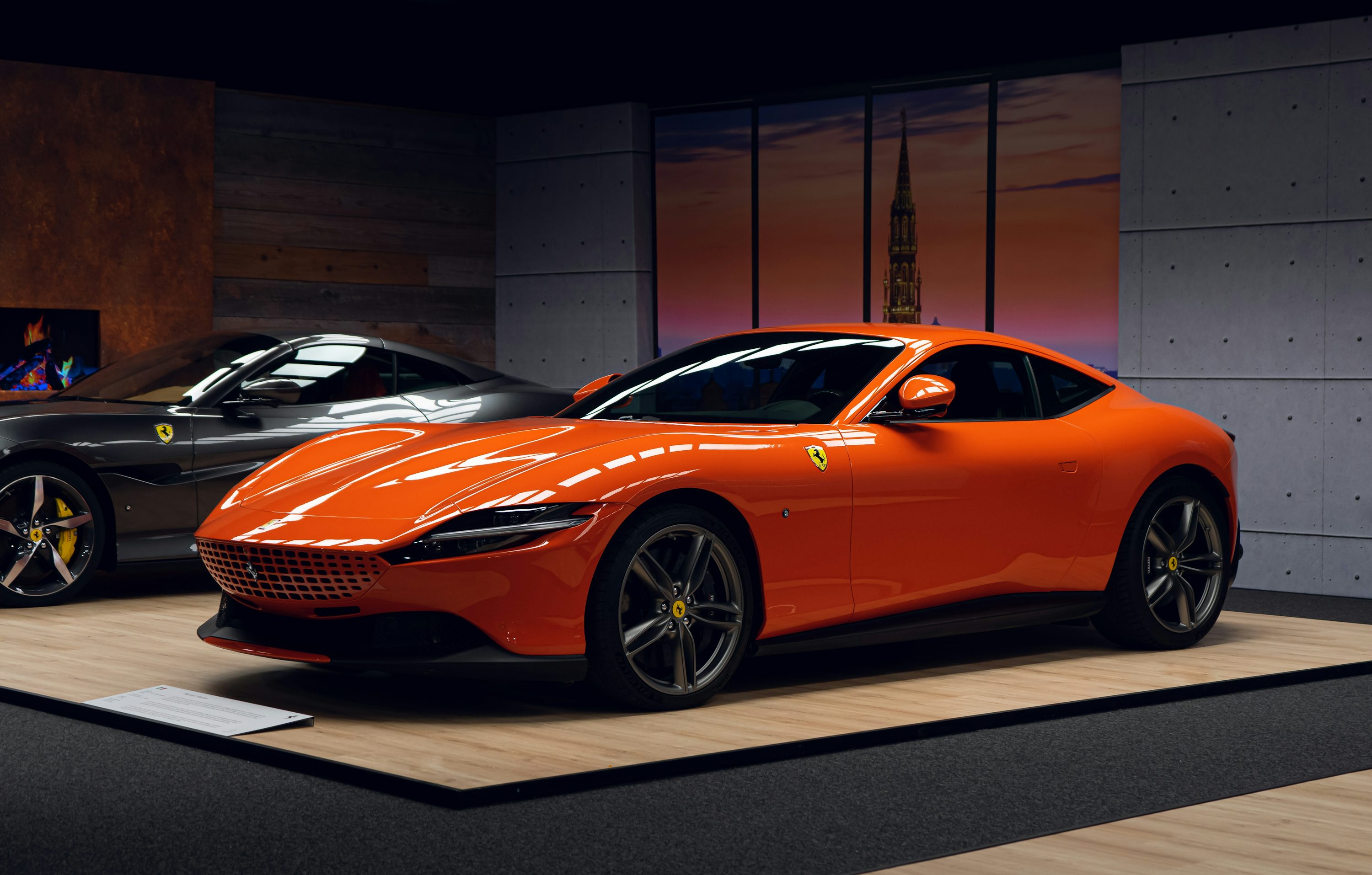 Ferrari Roma Picture. Download Free Image