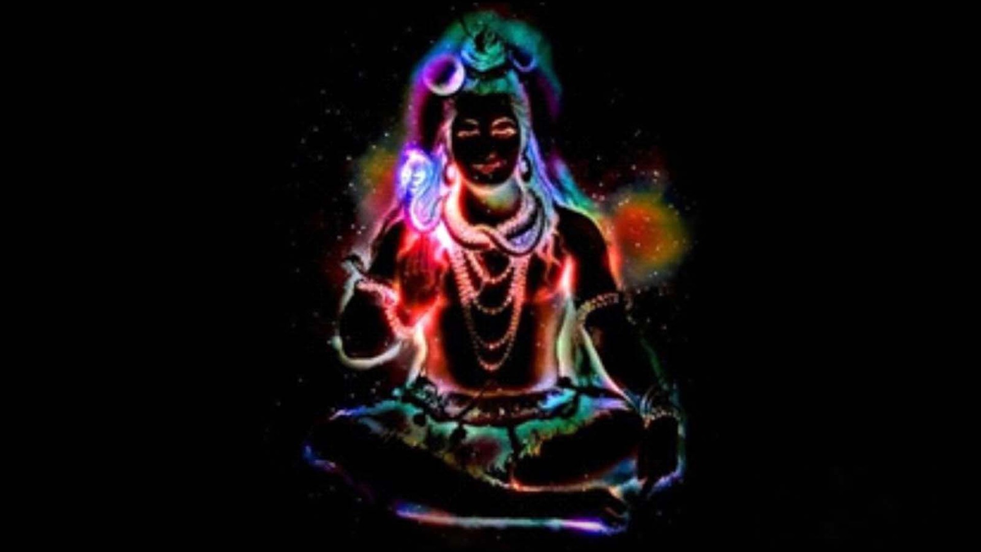Shiva In Black Background HD Bholenath Wallpaper