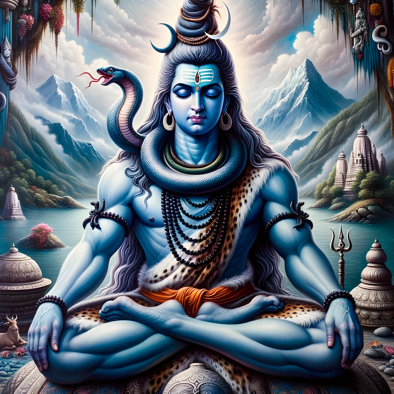 Download Shiva Mahadev Bholenath. Royalty Free Stock Illustration Image