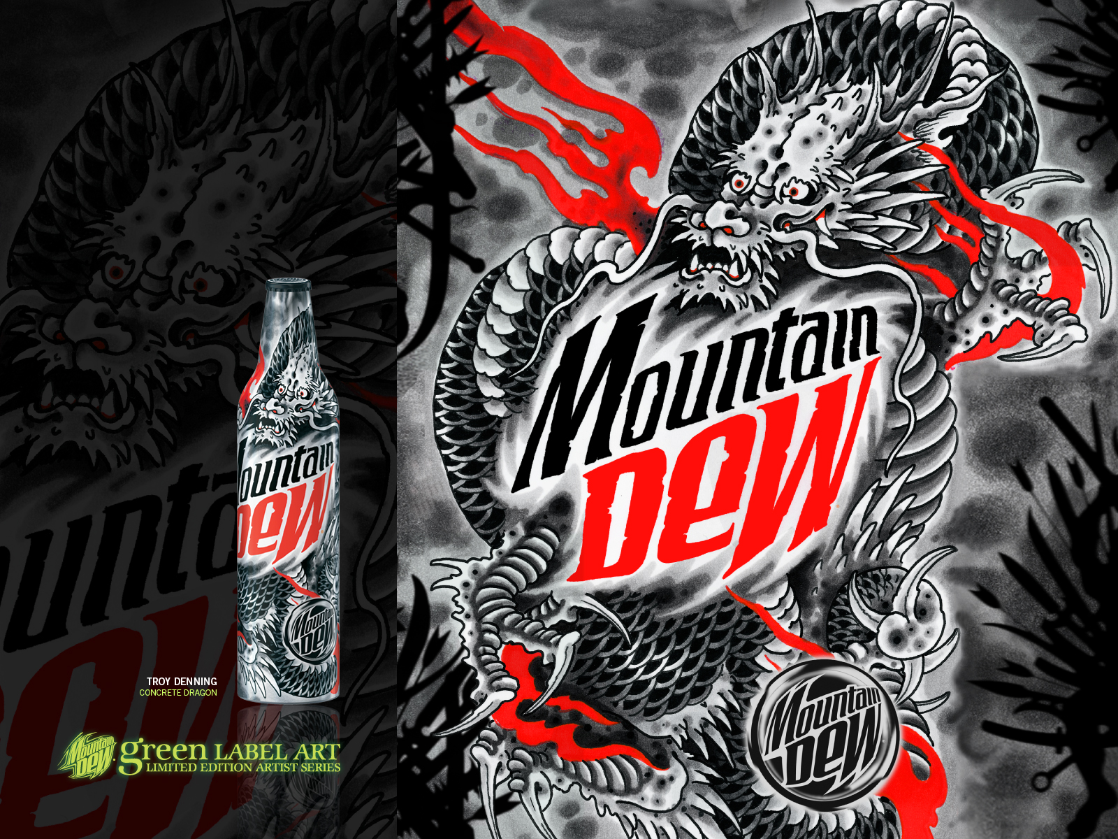 Download Man Made Mountain Dew Wallpaper