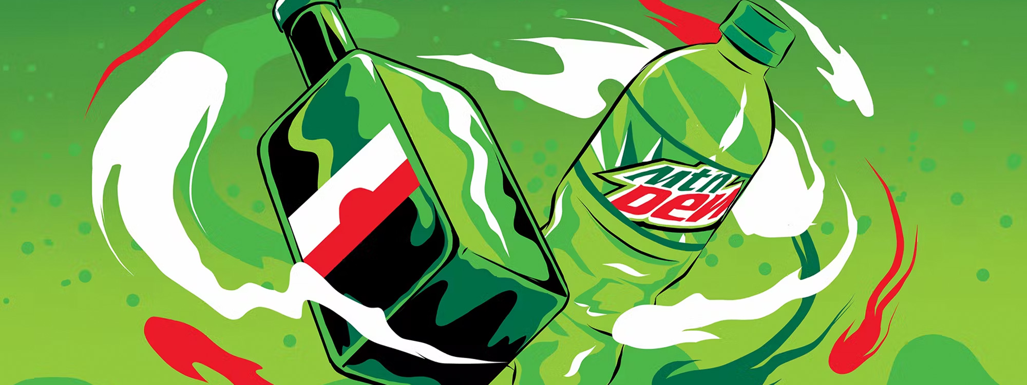 Mountain Dew Animation for 'Kentucky Bottled'