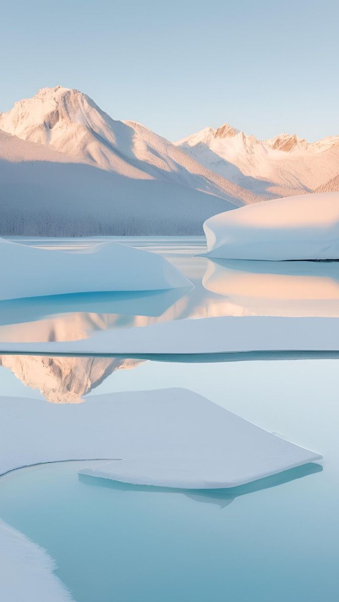 Serene Winter Minimalism