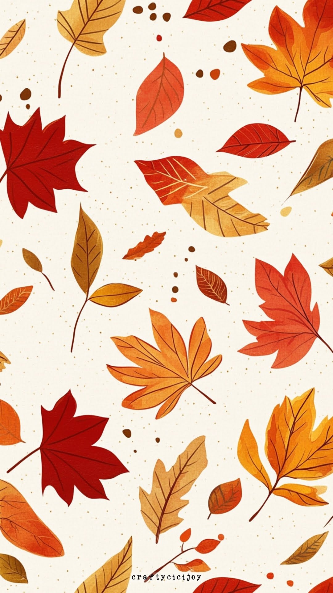 Preppy Fall Wallpaper: Chic Autumn Phone Background