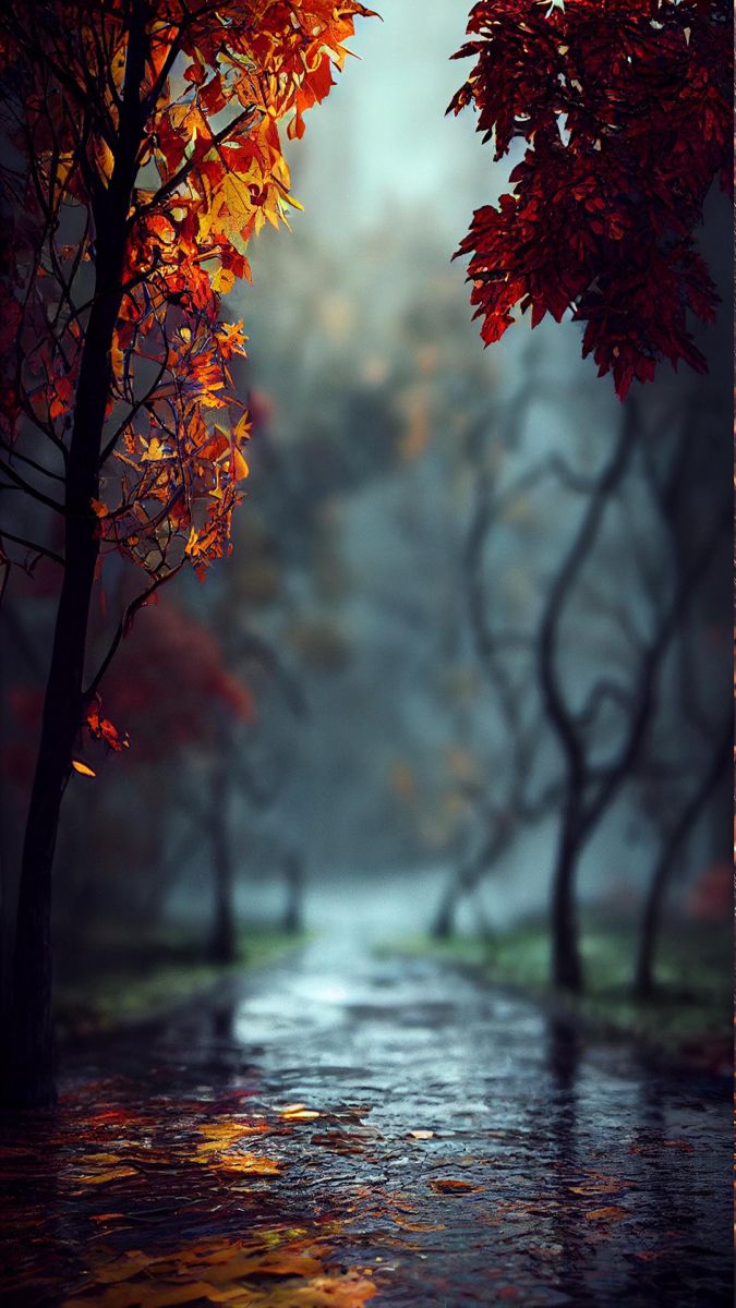 Rainy Day in the Park