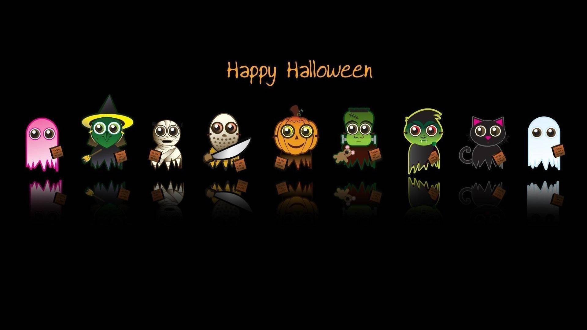 Cartoon Halloween Background