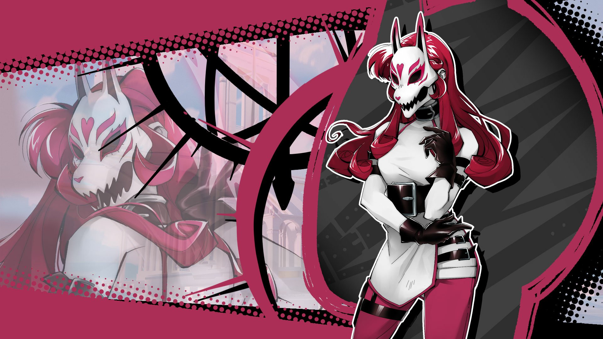 Download Video Game Neon White HD Wallpaper