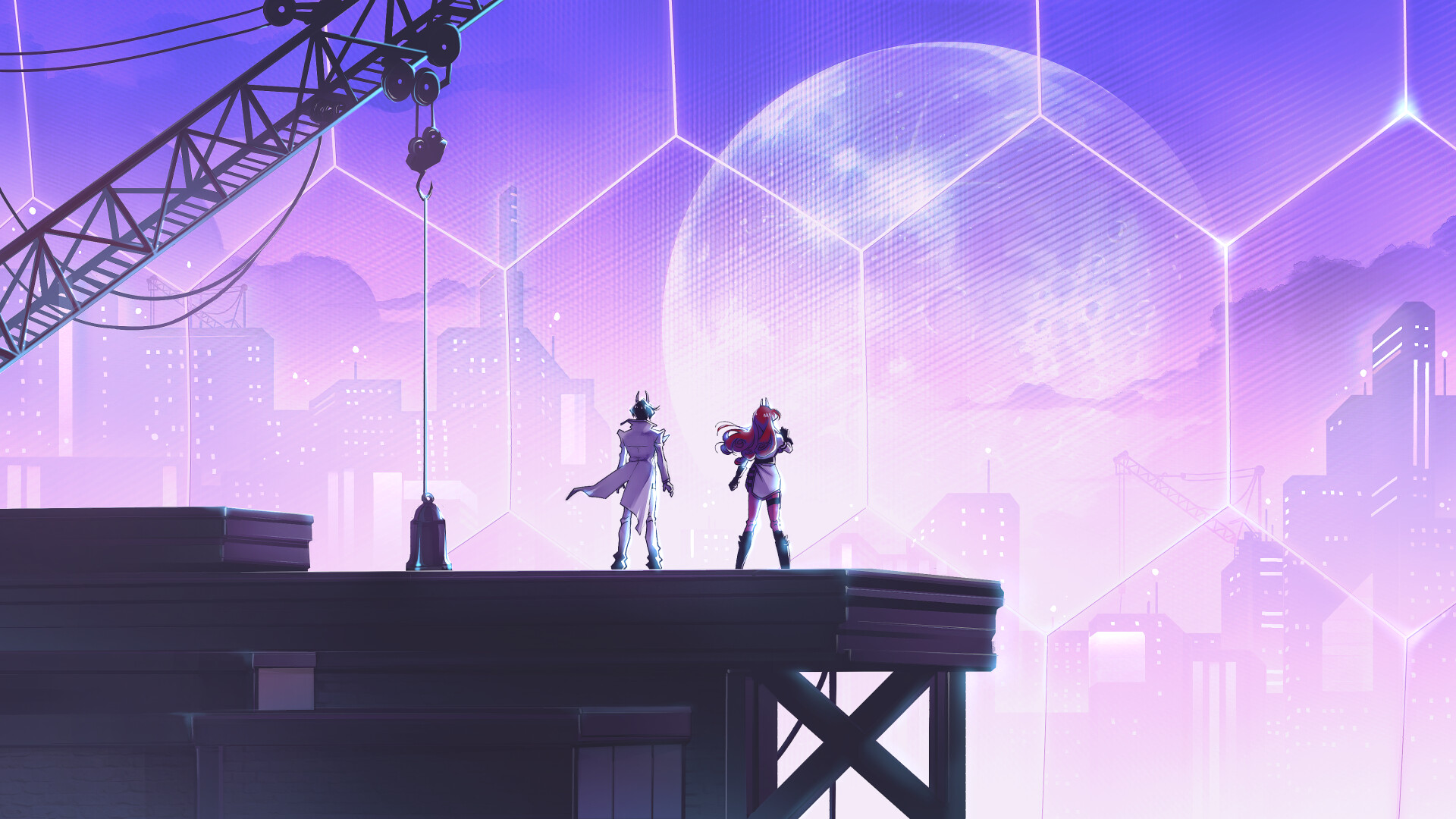 Neon White: Cutscene Art