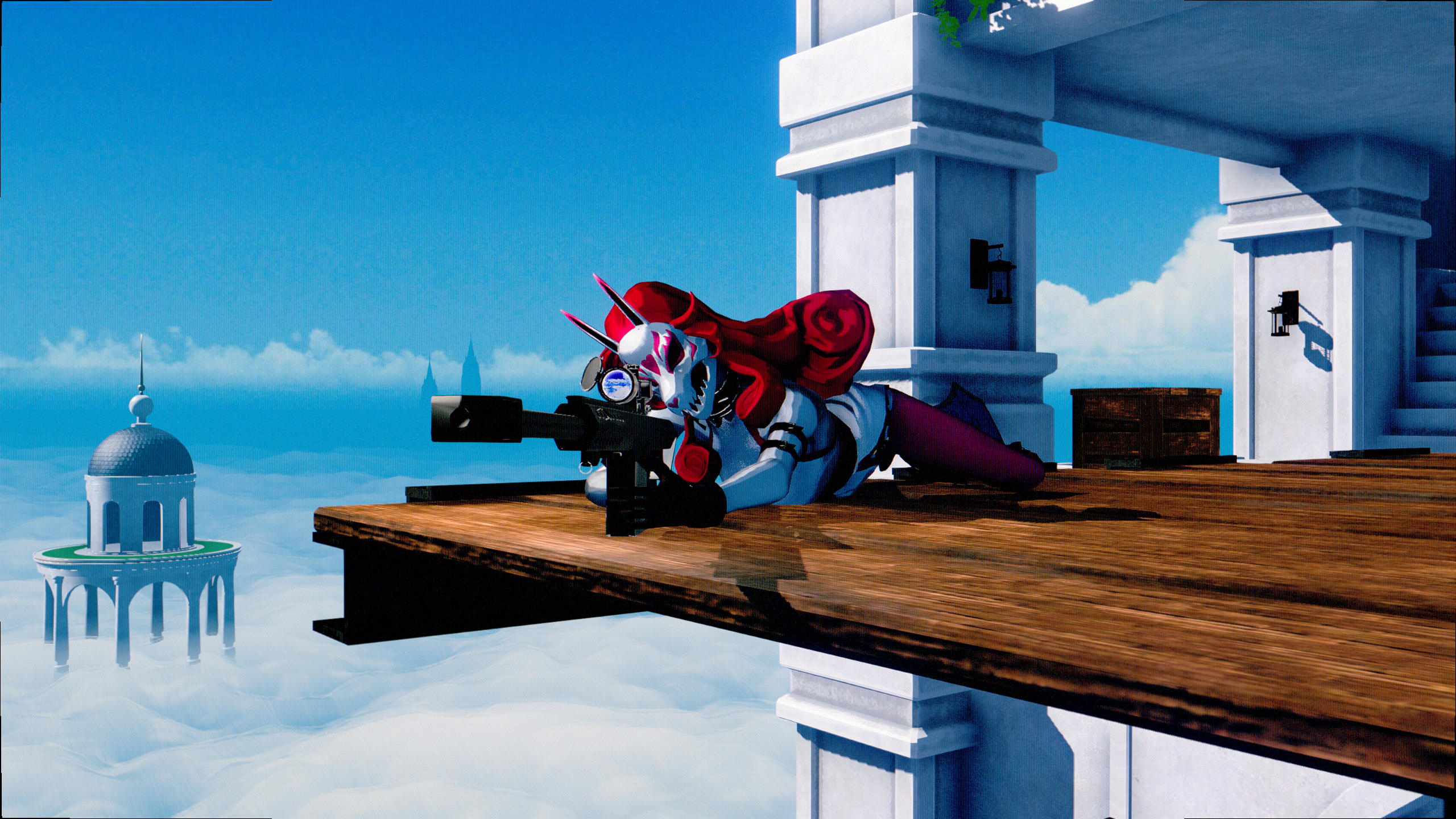 Neon White gameplay walkthrough trailer, screenshots