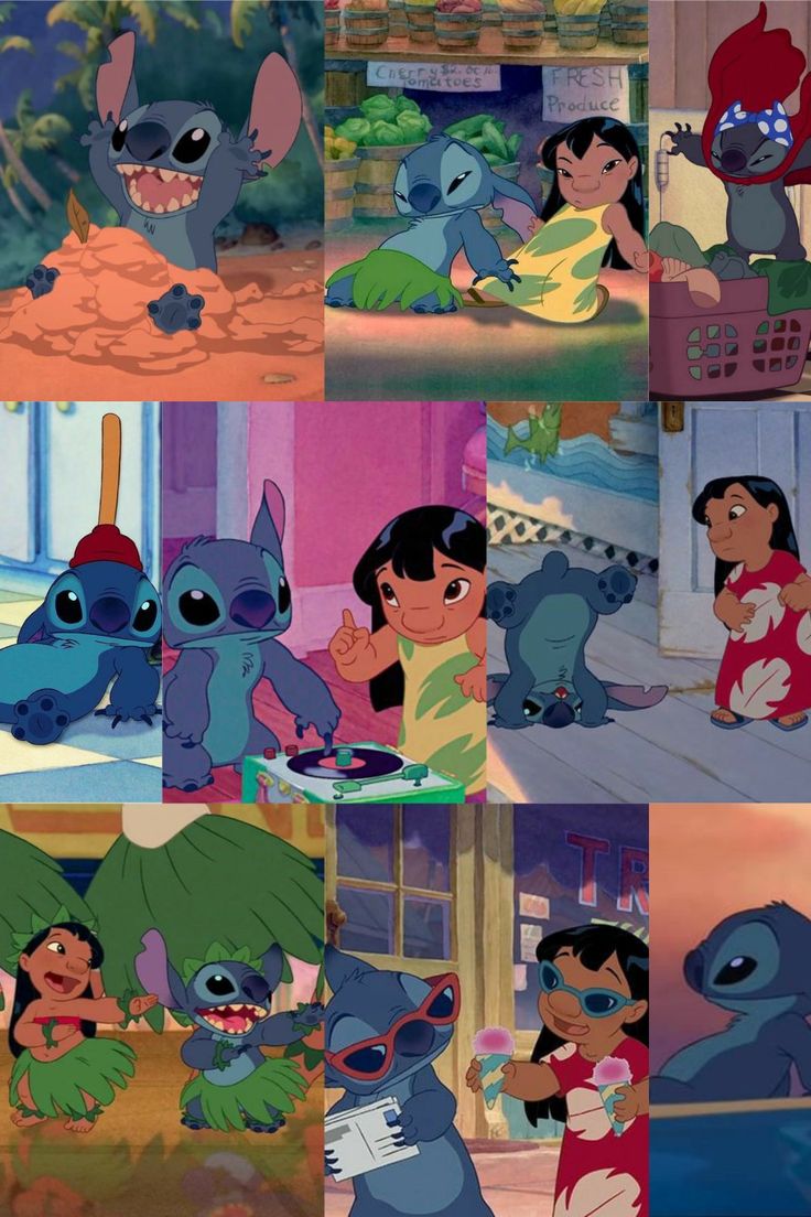 Stitch collage