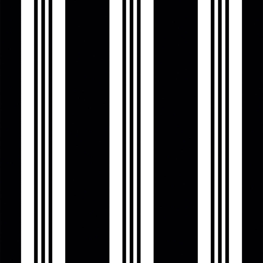 Stripes on Stripes Wallpaper in Monochrome