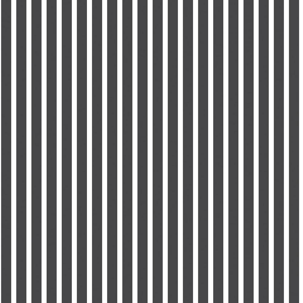 Smart Stripes 2 Small Stripe Wallpaper in Black and White G67539 Home Depot